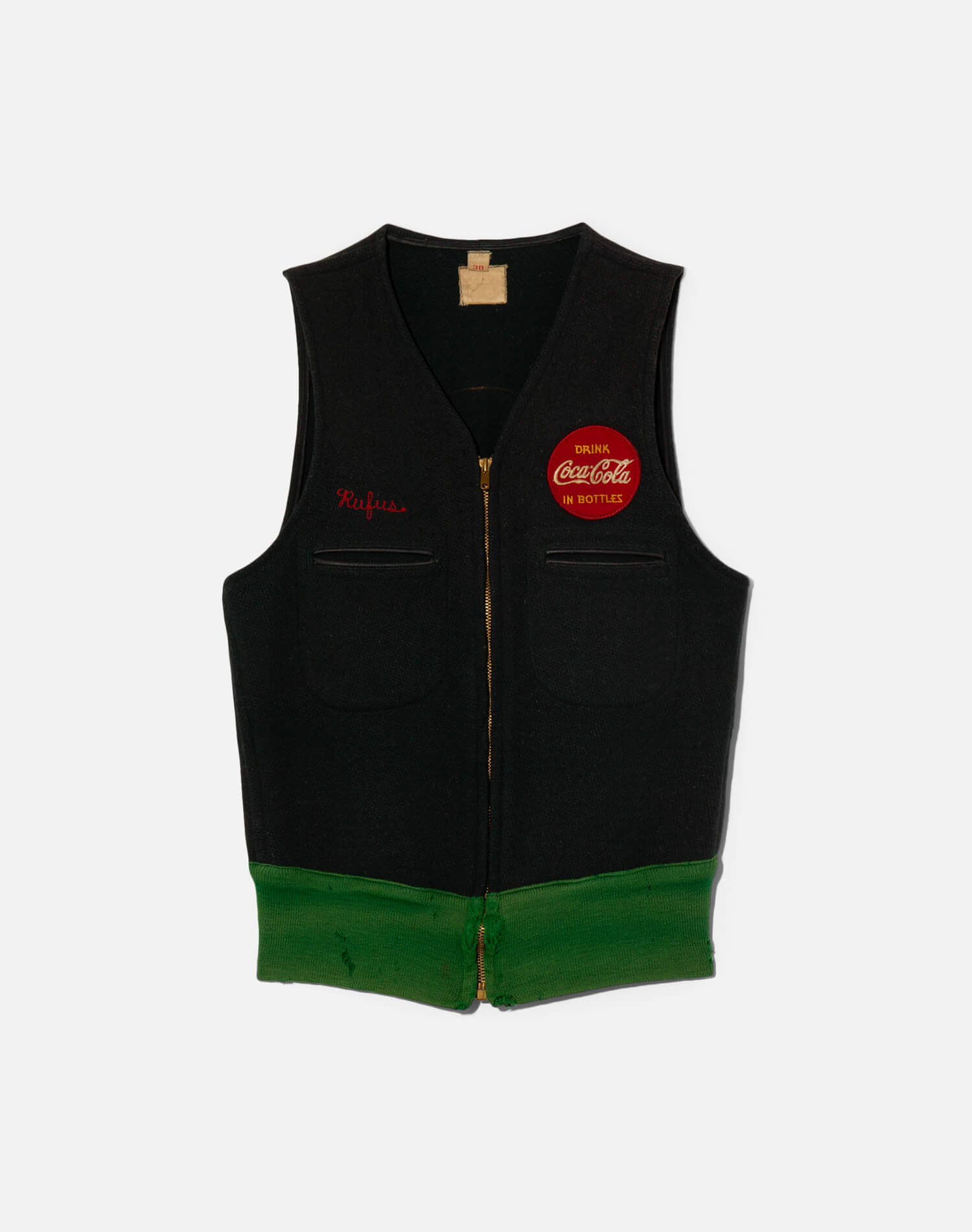 RE/DONE Vintage | 40s Wool Zip Up Vest