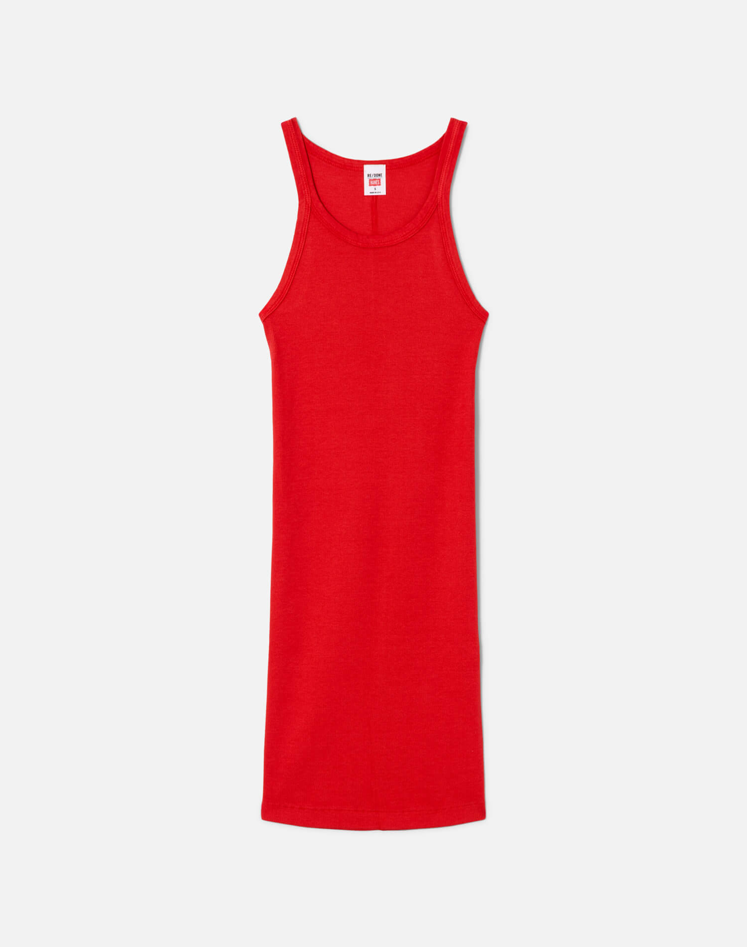 mini dress tank top Ribbed Tank Mini Dress