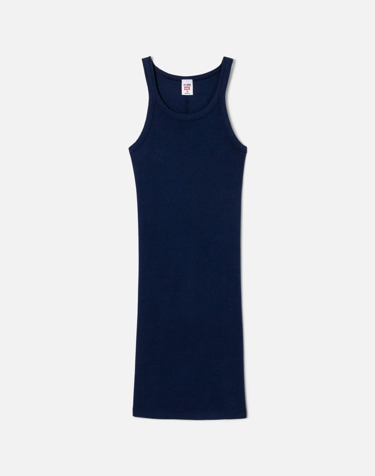 Ribbed Tank Mini Dress