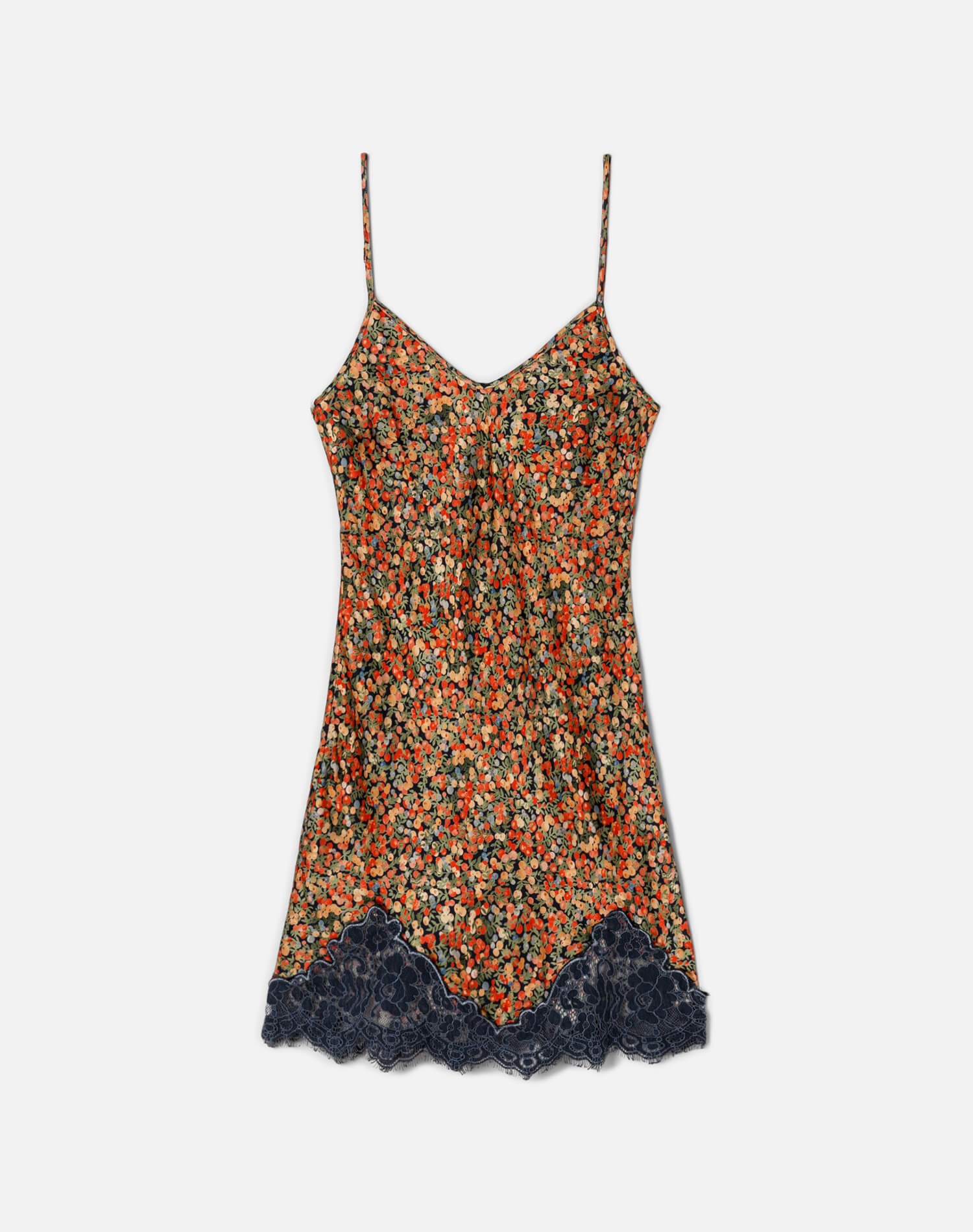 RE/DONE | Alexia Slip Dress - Fruit Punch Dresses