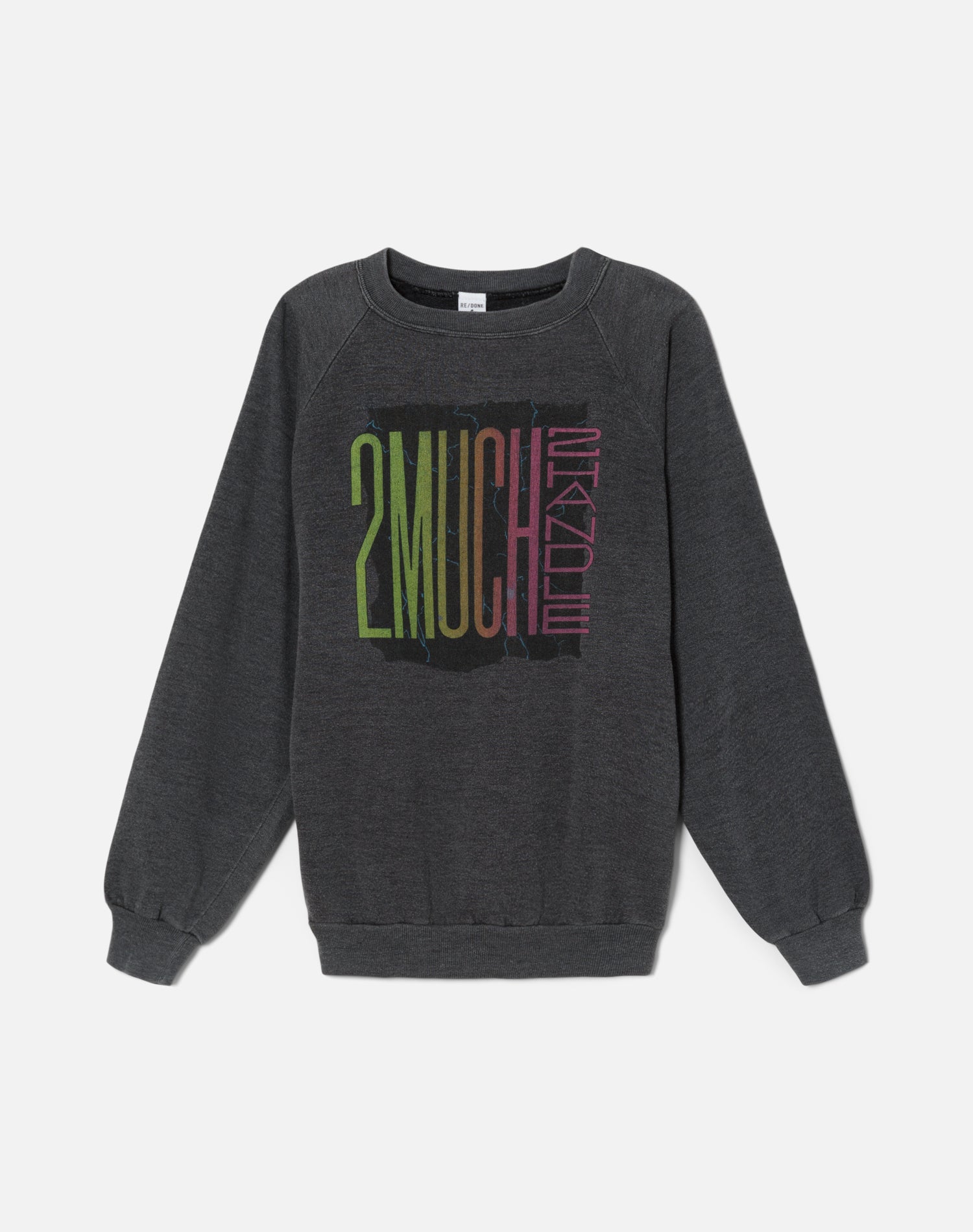 RE/DONE x Surplus Sale | Upcycled Overdye Graphic Sweatshirt