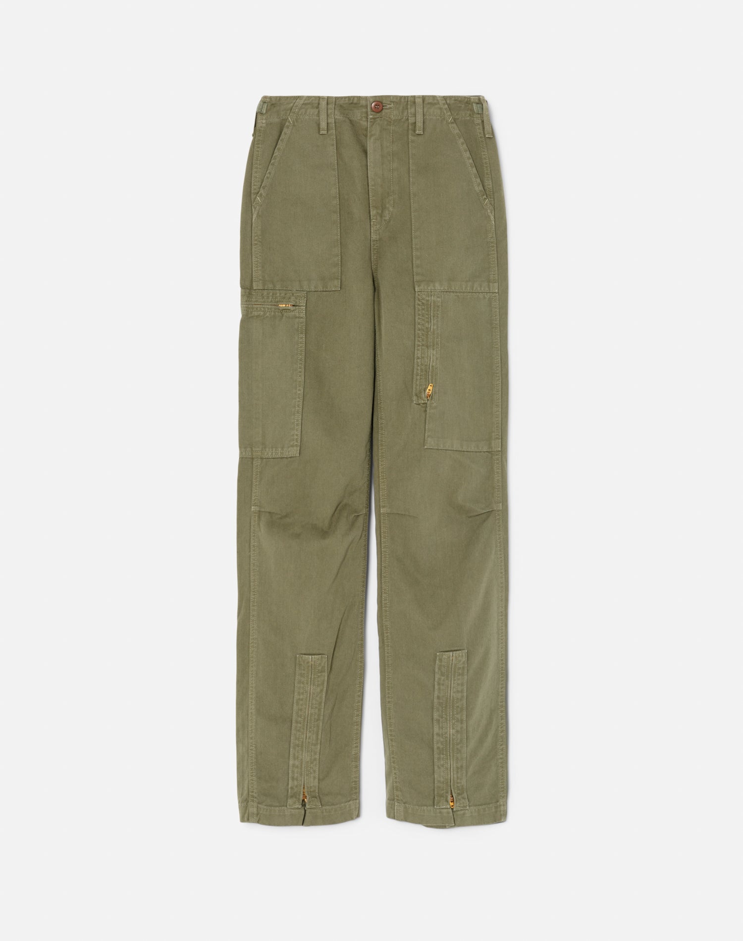 RE/DONE x Surplus Sale | High Waisted Cargo in Army Green