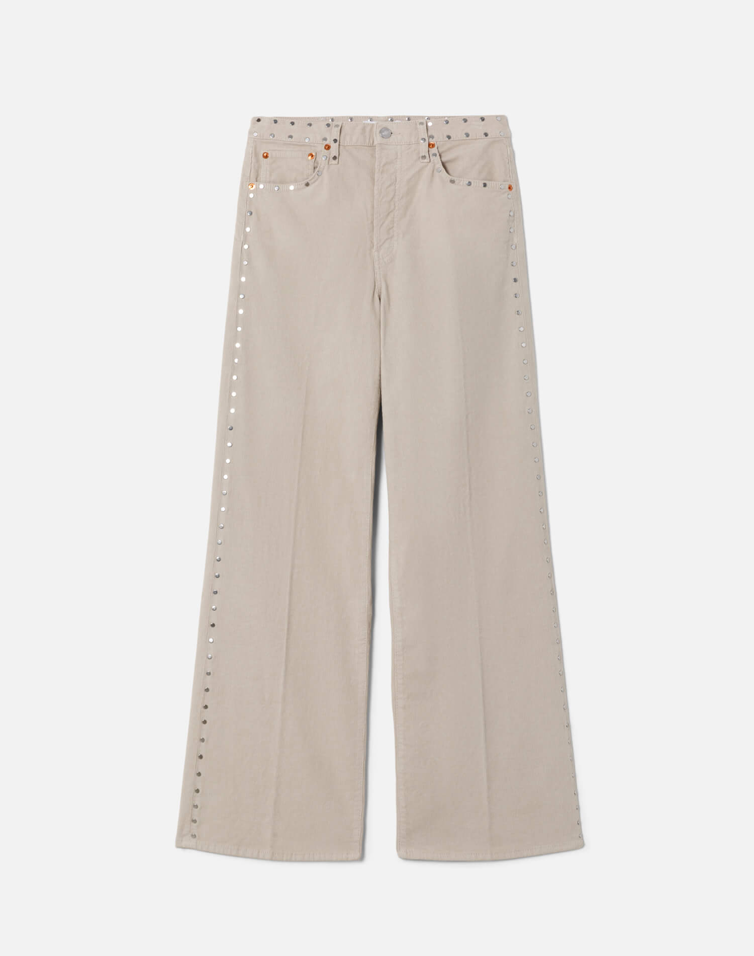 RE/DONE | High Rise Wide Leg in Vintage Pearl Stud