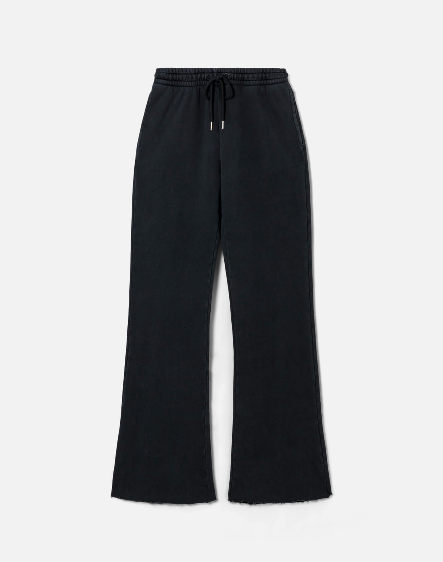RE/DONE | Hanes Flare Sweatpant in Black