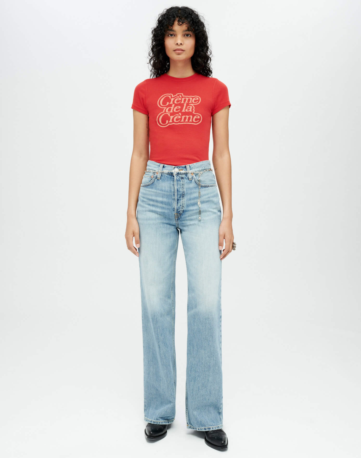 Shop Re/done 70s Ultra High-Rise Wide-Leg Jeans
