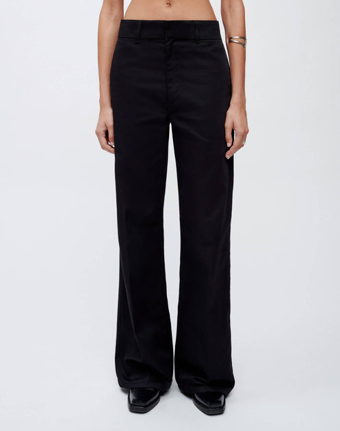 Super Wide Leg Trouser - Black