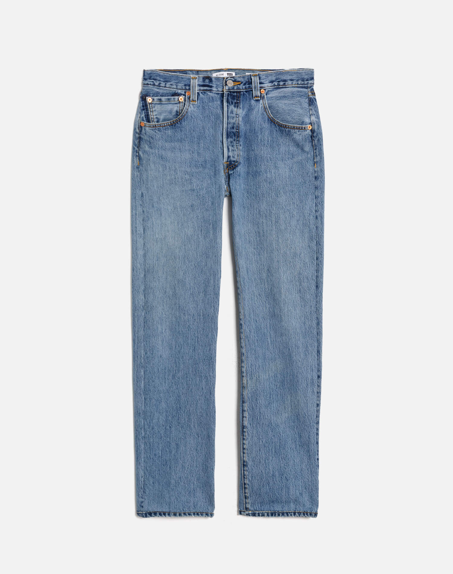 Levi's Mid Rise Slim Straight - Indigo