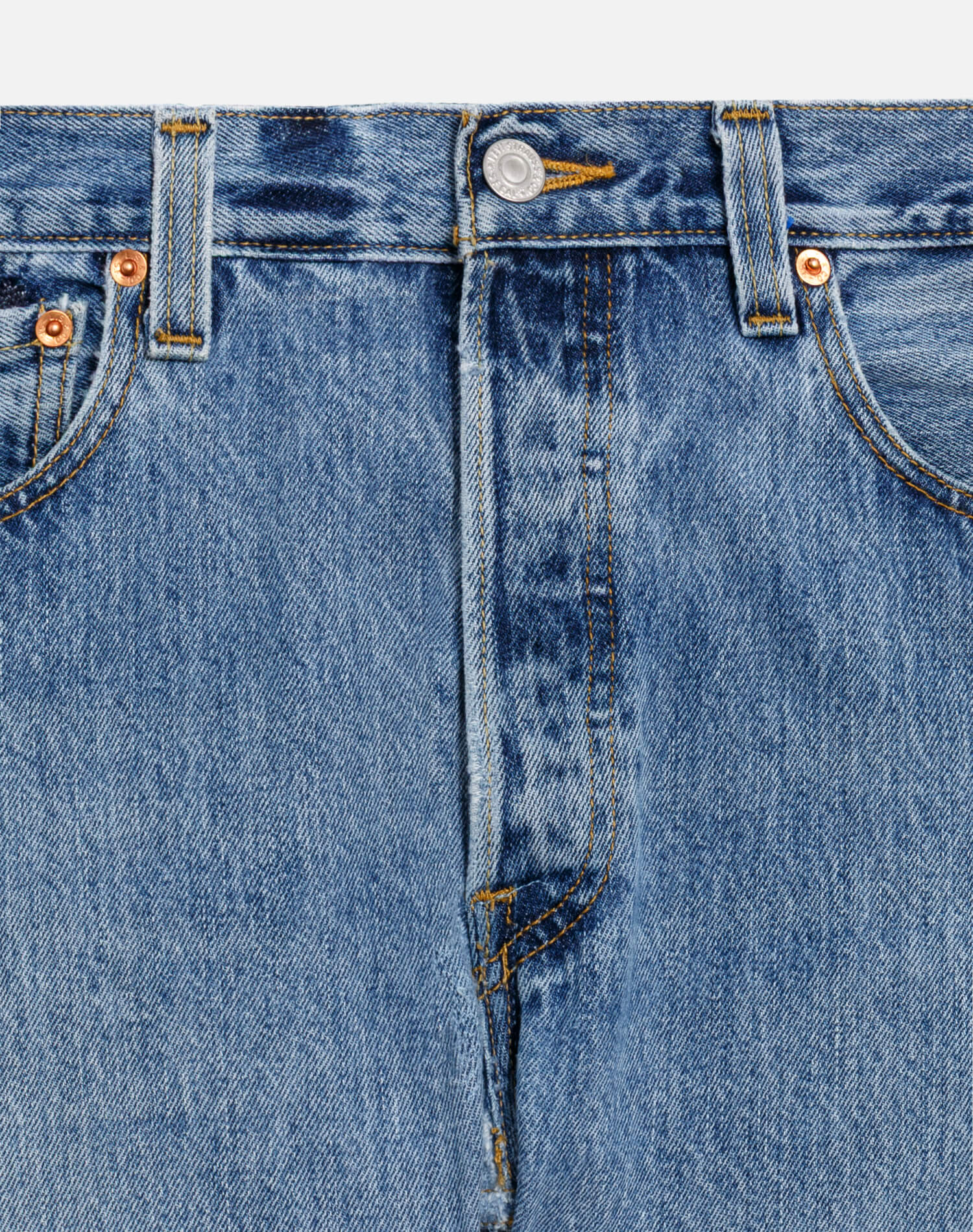 Levi's Mid Rise Slim Straight - Indigo