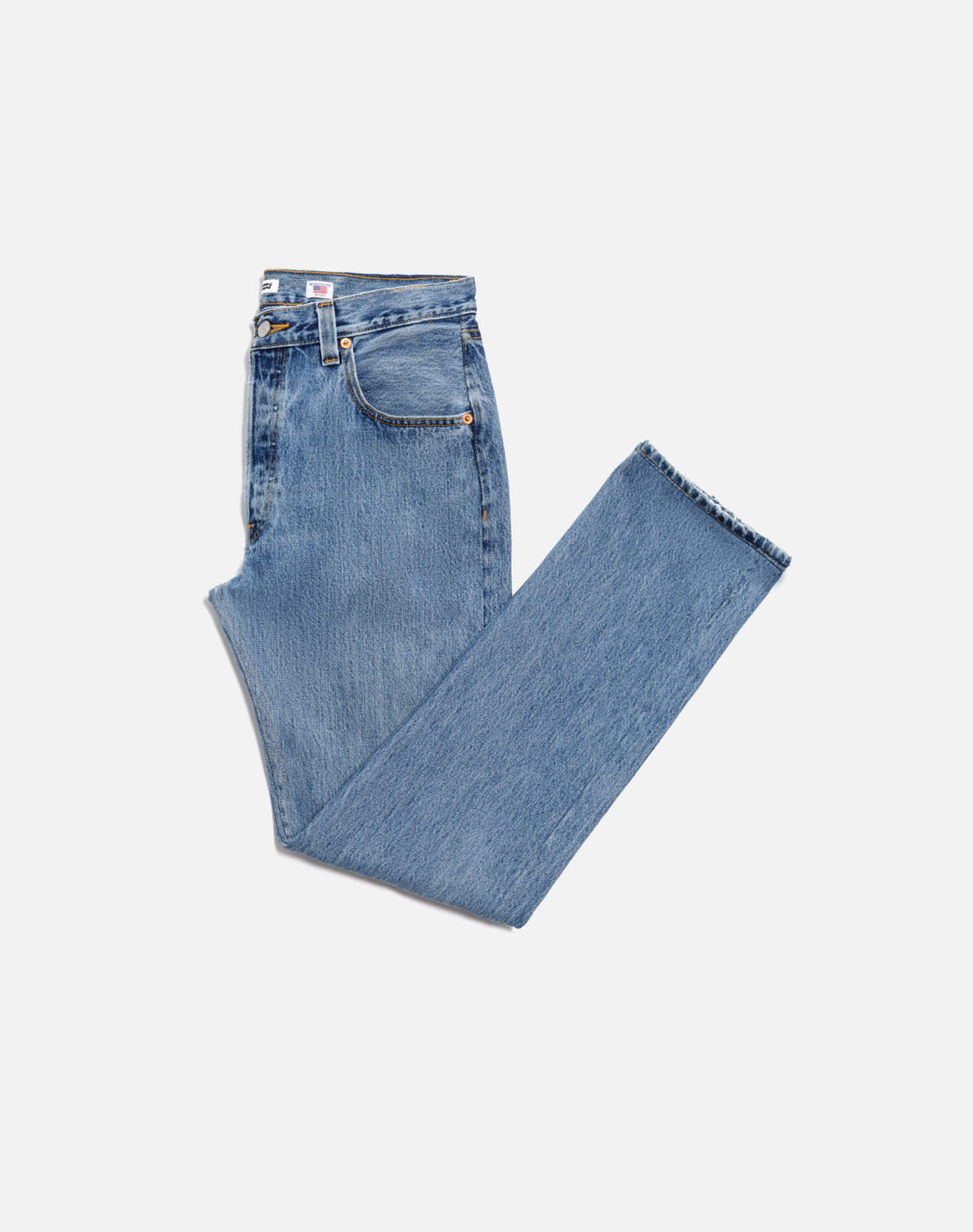 Levi's Mid Rise Slim Straight - Indigo