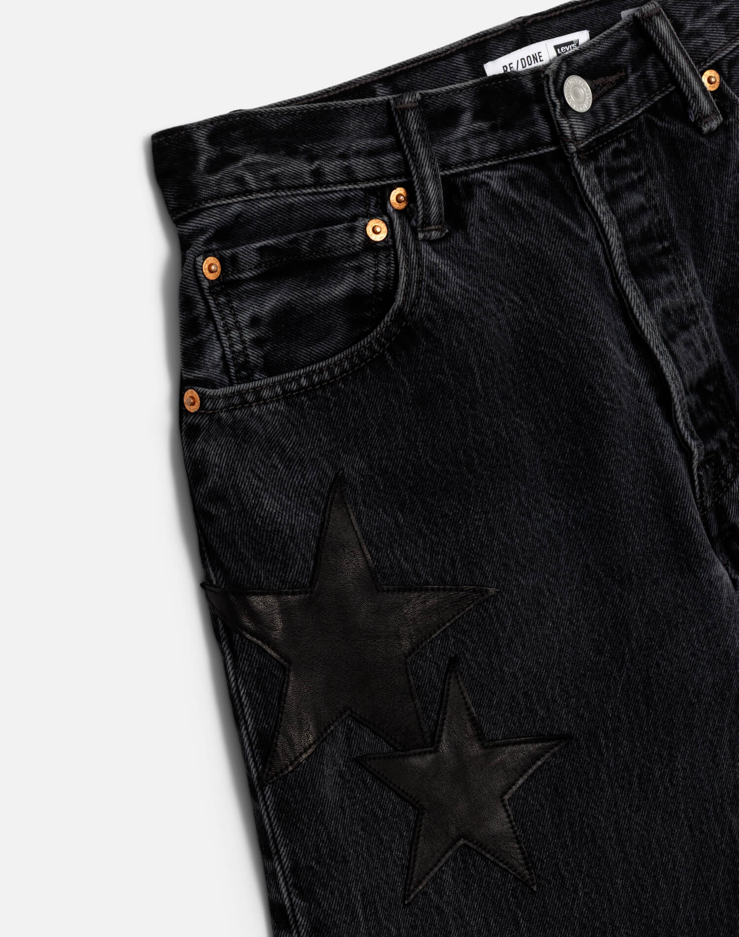 RE/DONE | Levi's Star 90s Jean in Black Star