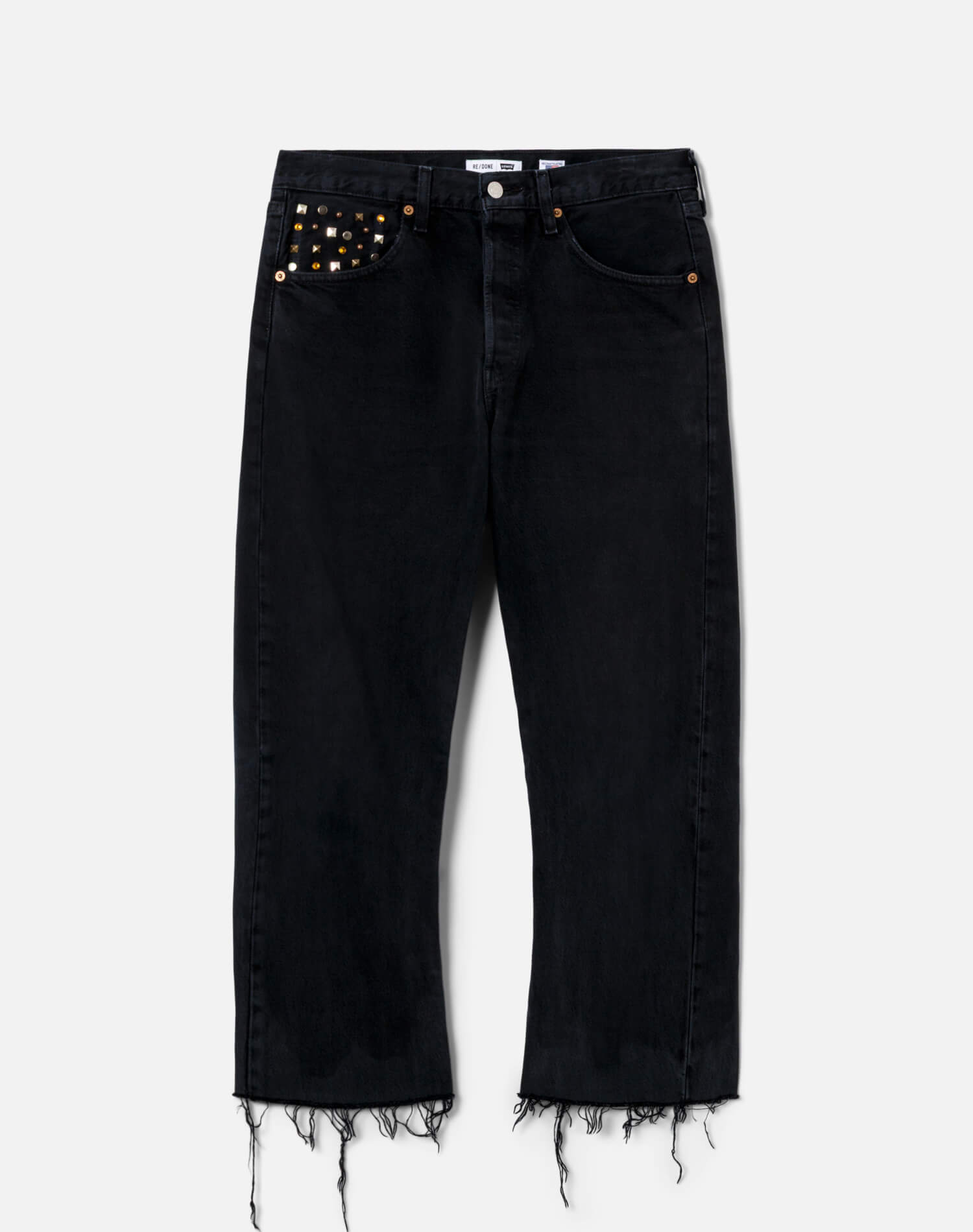 Levi's Multi Stud Boyfriend Jean - Black Multi Stud
