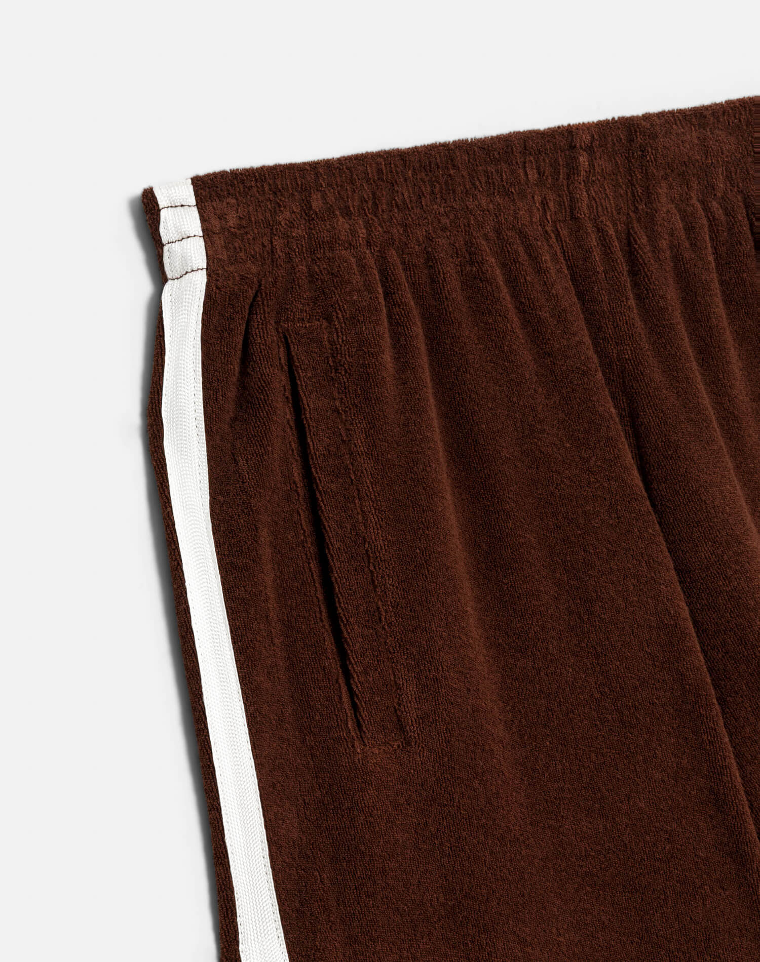 Terry Track Pant - Brunette