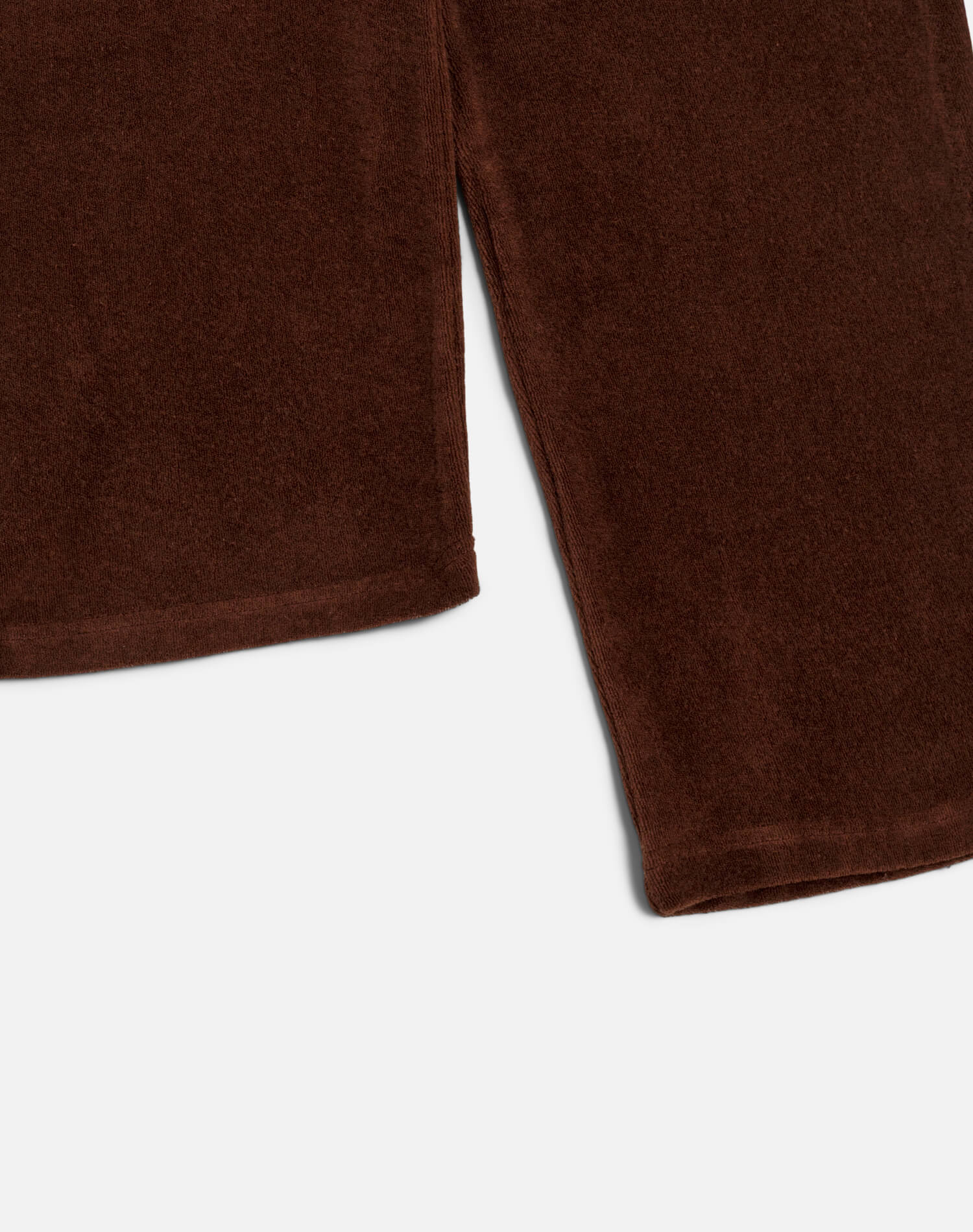 Terry Track Pant - Brunette