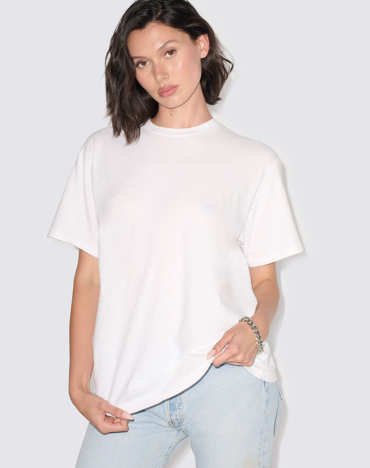 Boyfriend Tee - Optic White