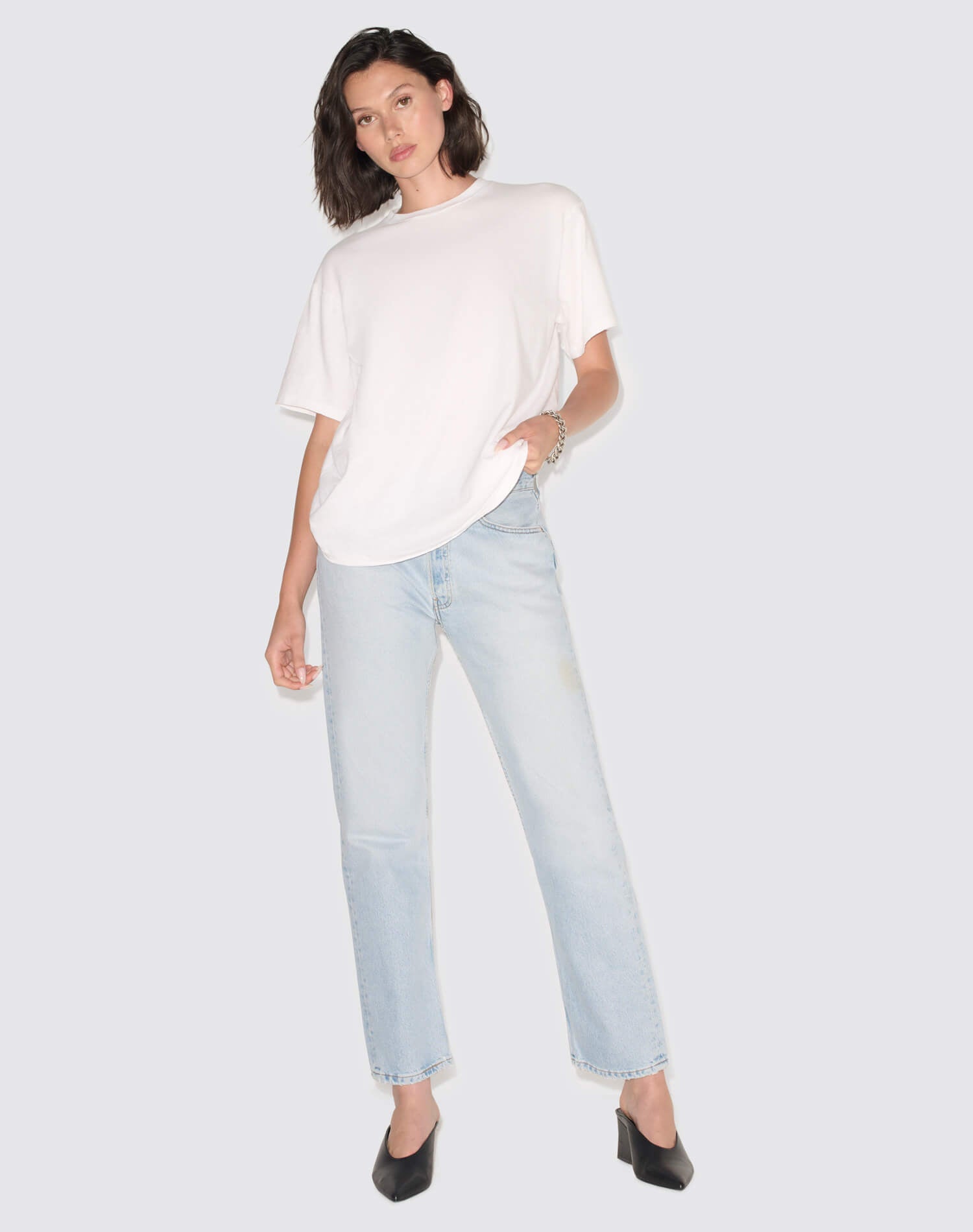 Boyfriend Tee - Optic White