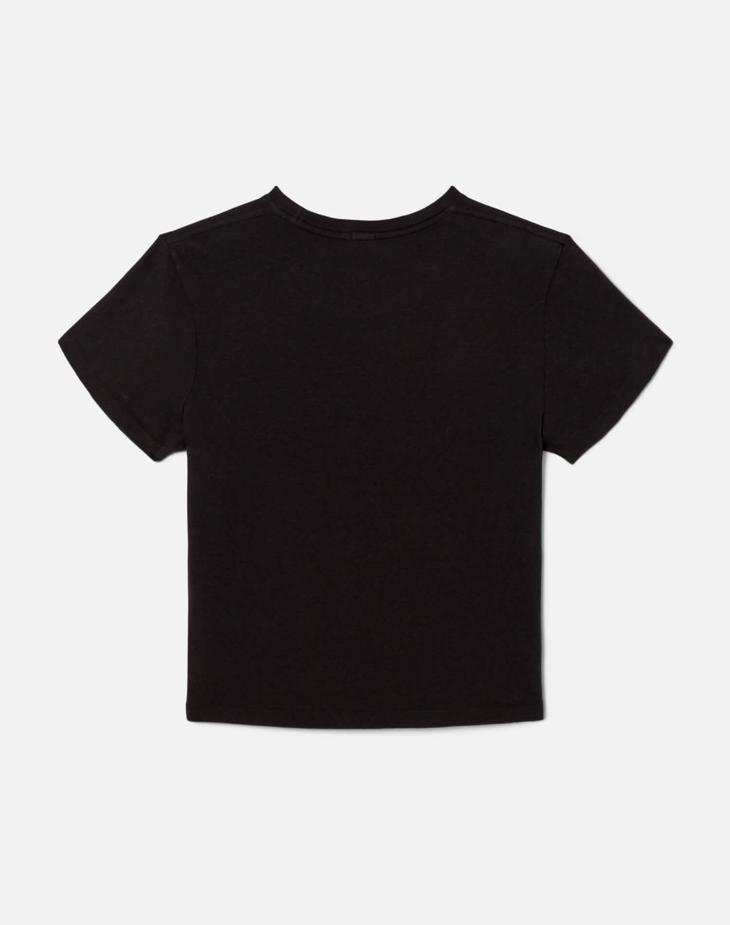 50s Boxy Tee Swirl - Washed Black