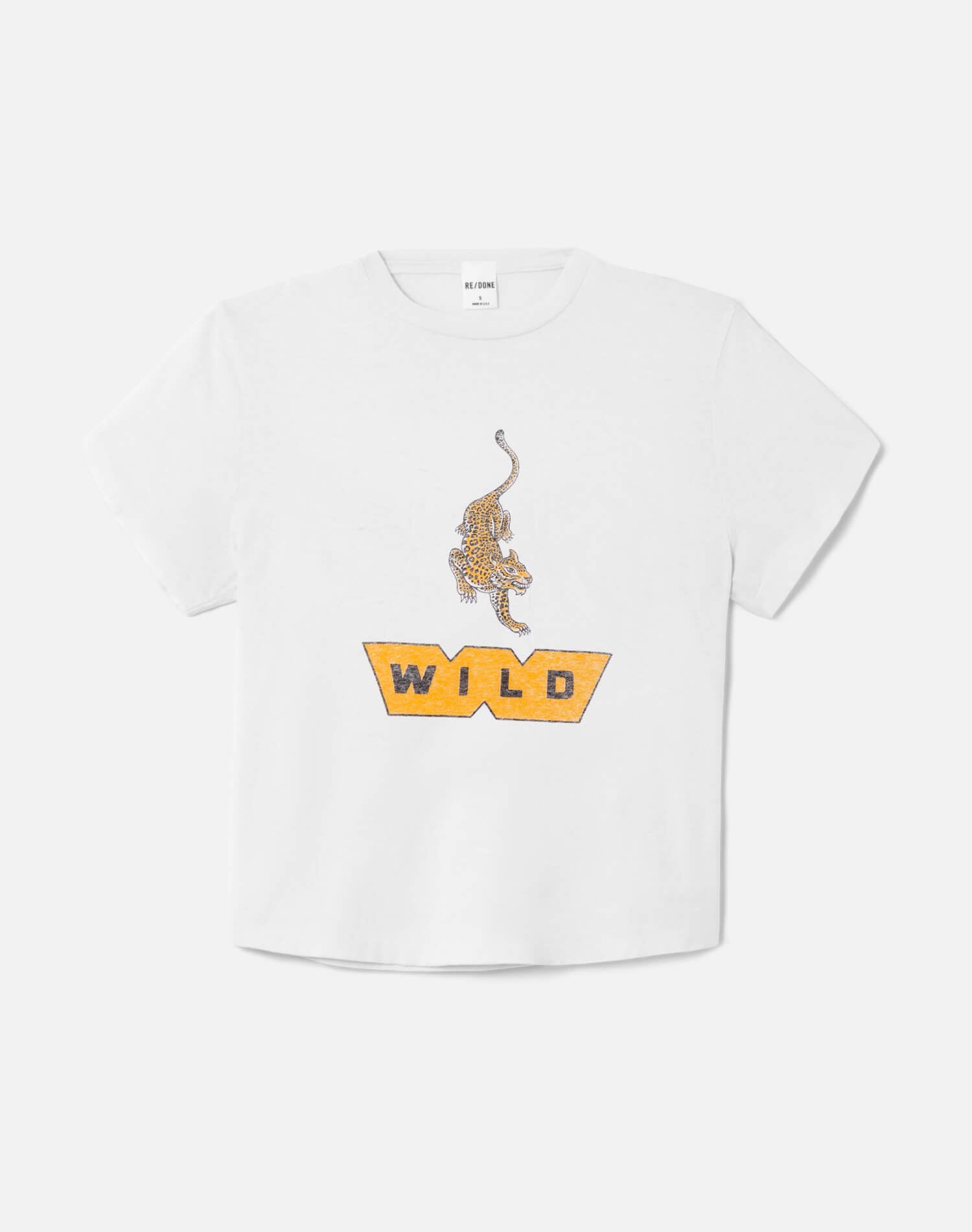1950s Boxy Tee Wild - Optic White
