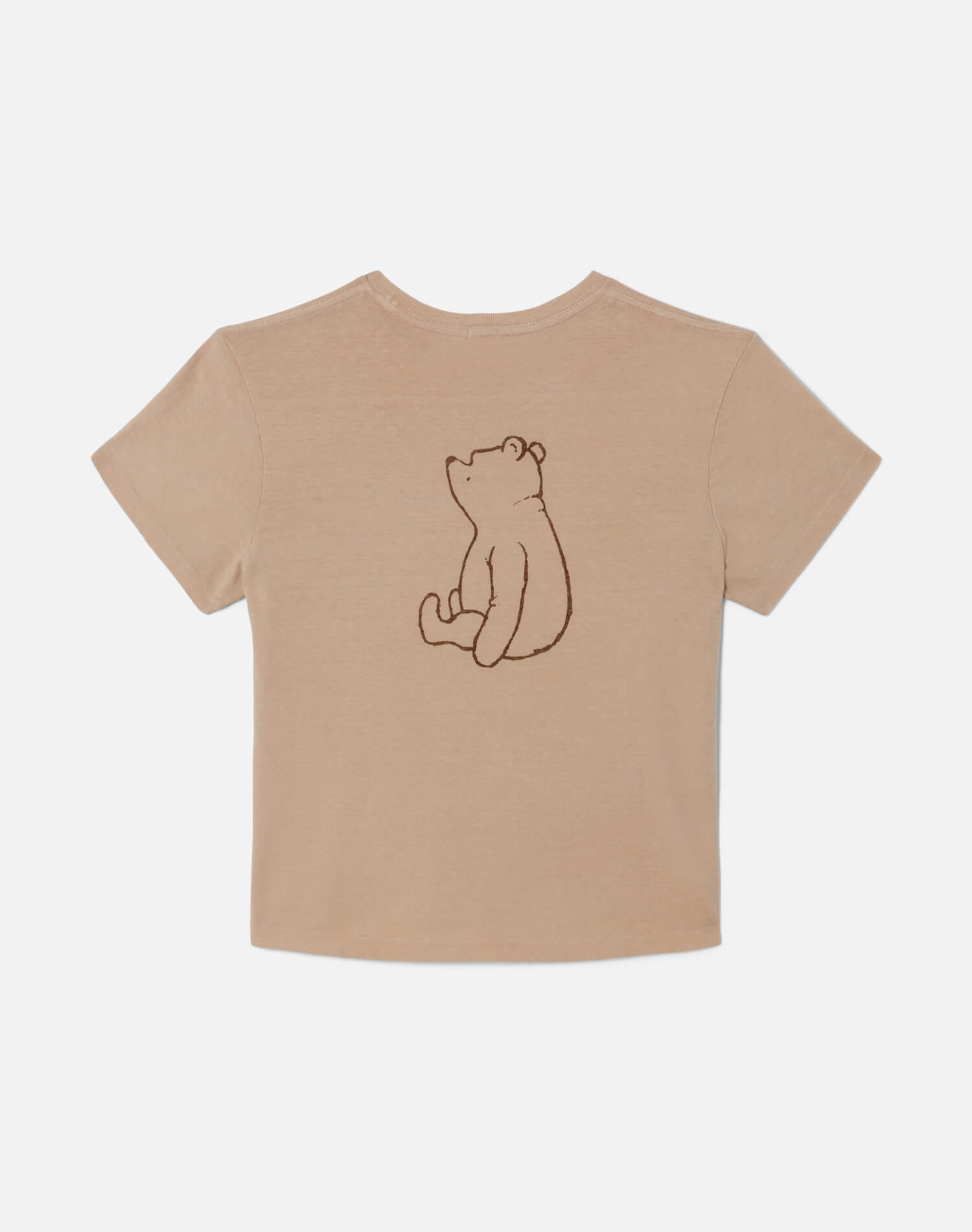 50s Boxy Tee Oh Bother - Khaki