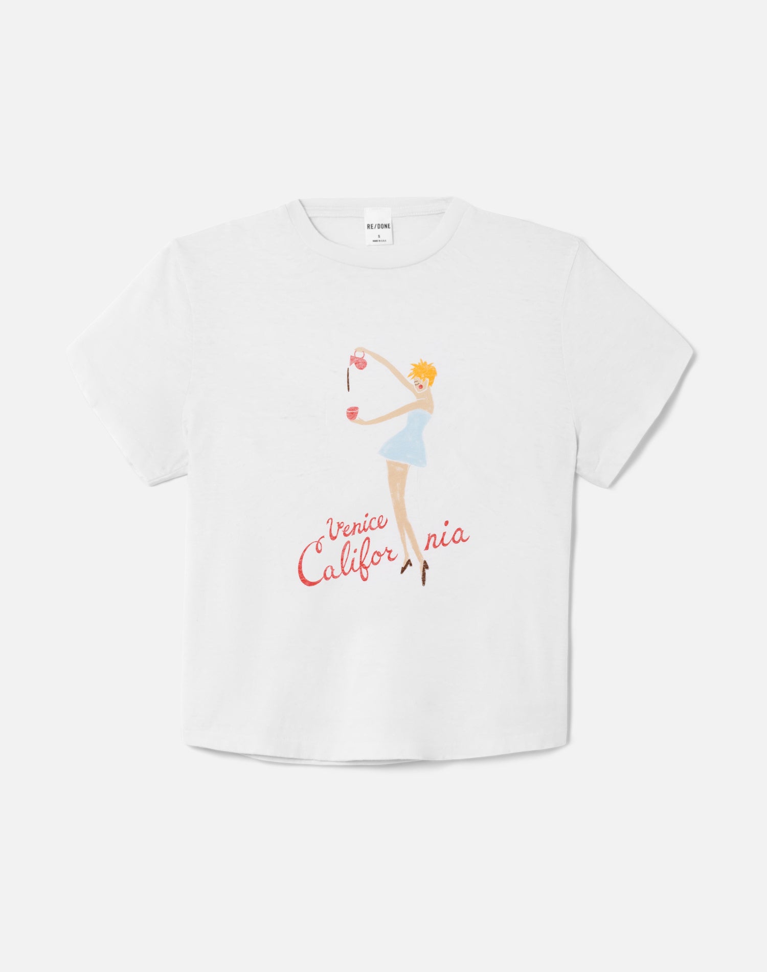 Boxy Tee Emma - Optic White