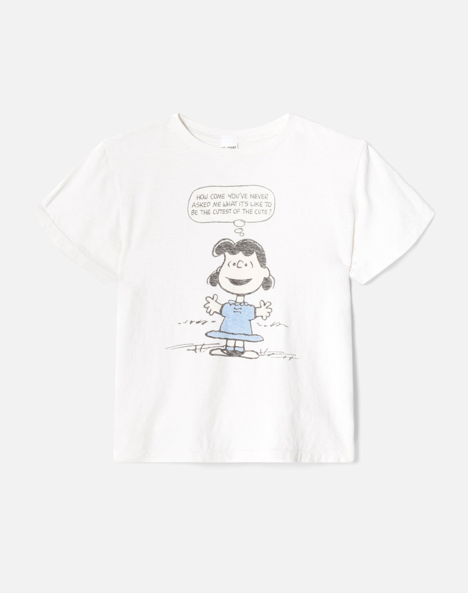Classic Tee "Lucy Cute" - Vintage White