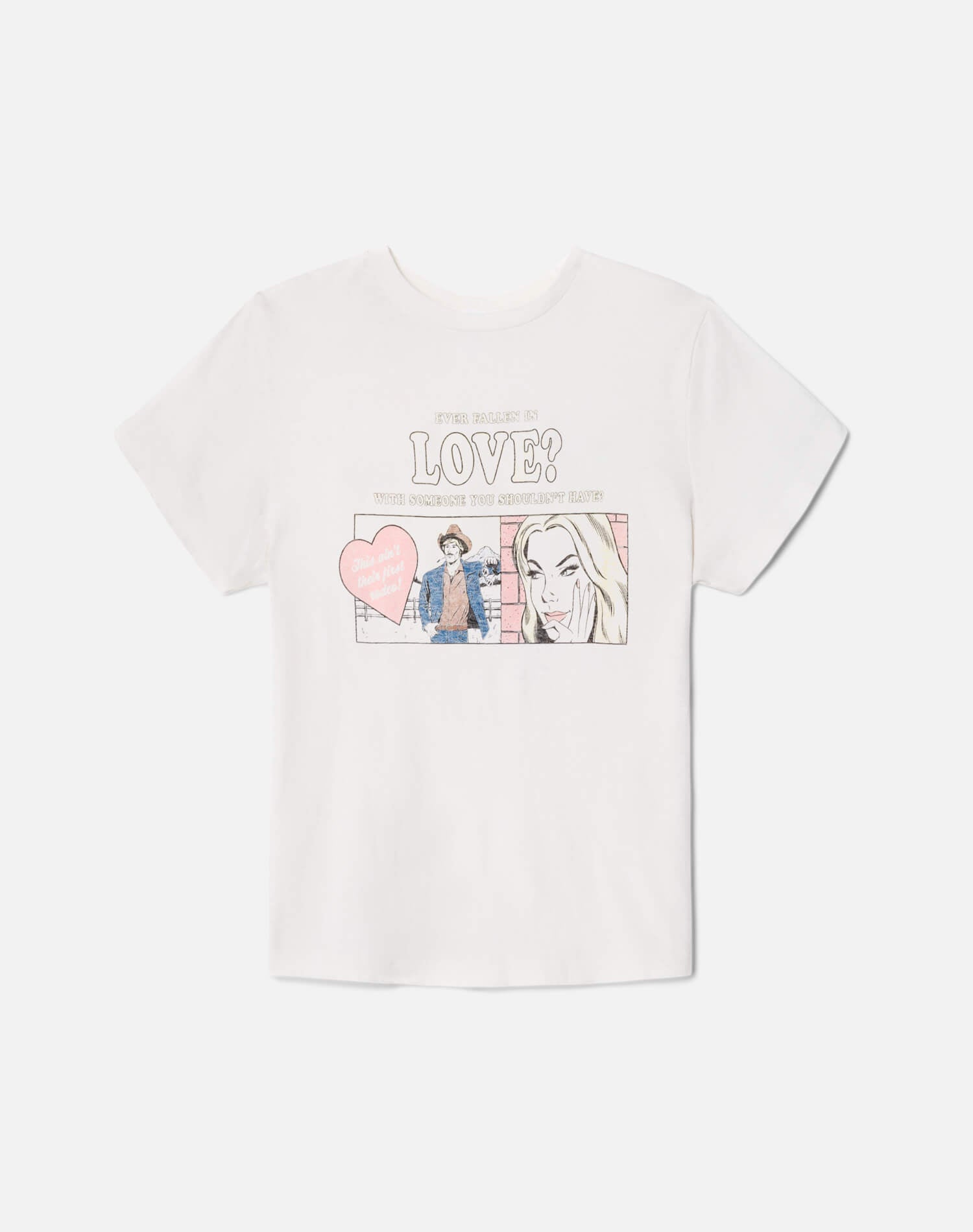 Classic Tee Love - Vintage White