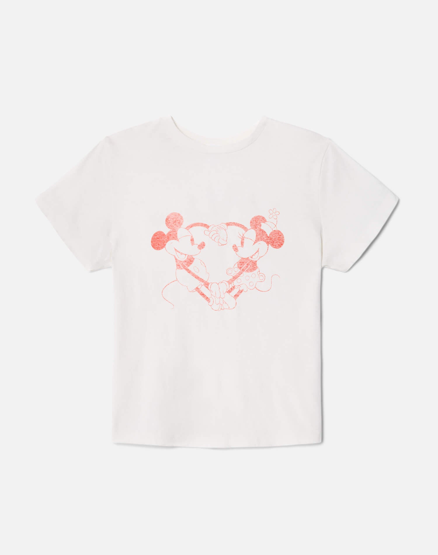 Classic "Disney Heart Hands" Tee - Vintage White