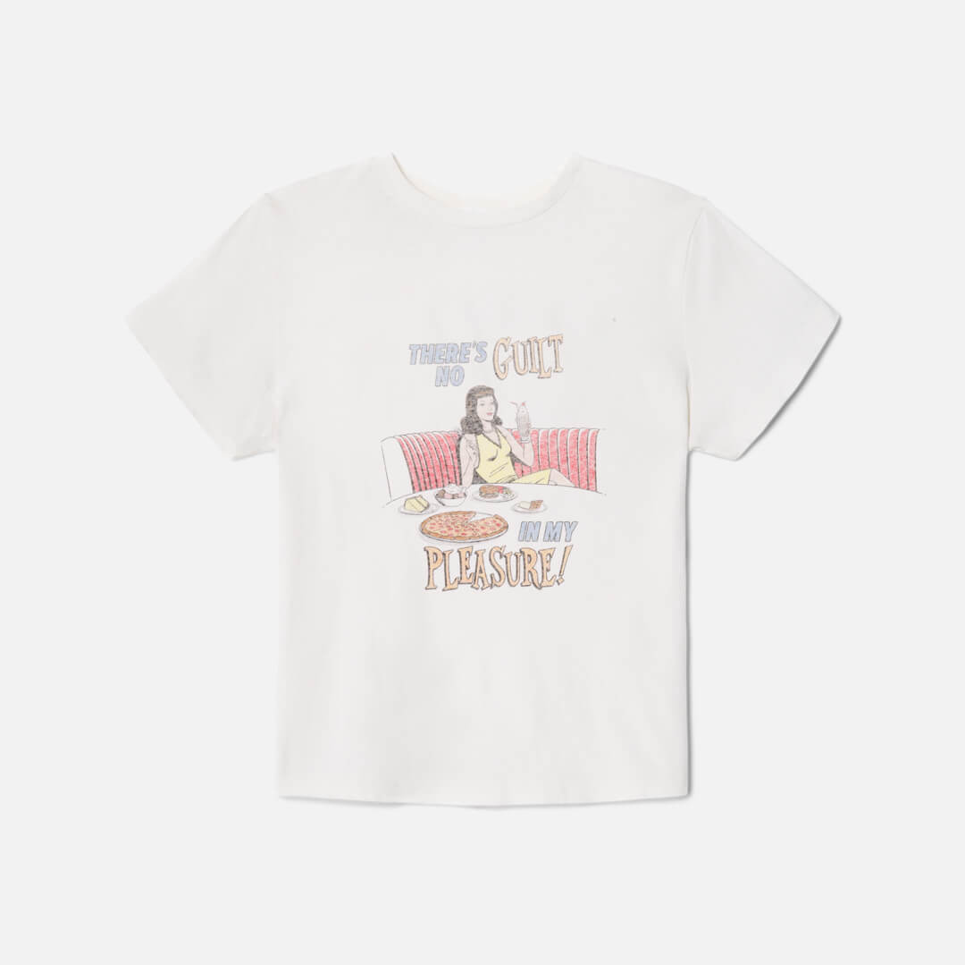 Classic Tee Pleasure - Vintage White