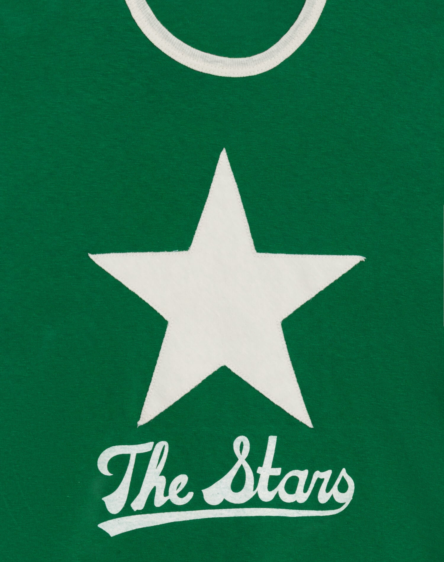 Jagger Boxy Jersey "The Stars" - Emerald/Vintage White