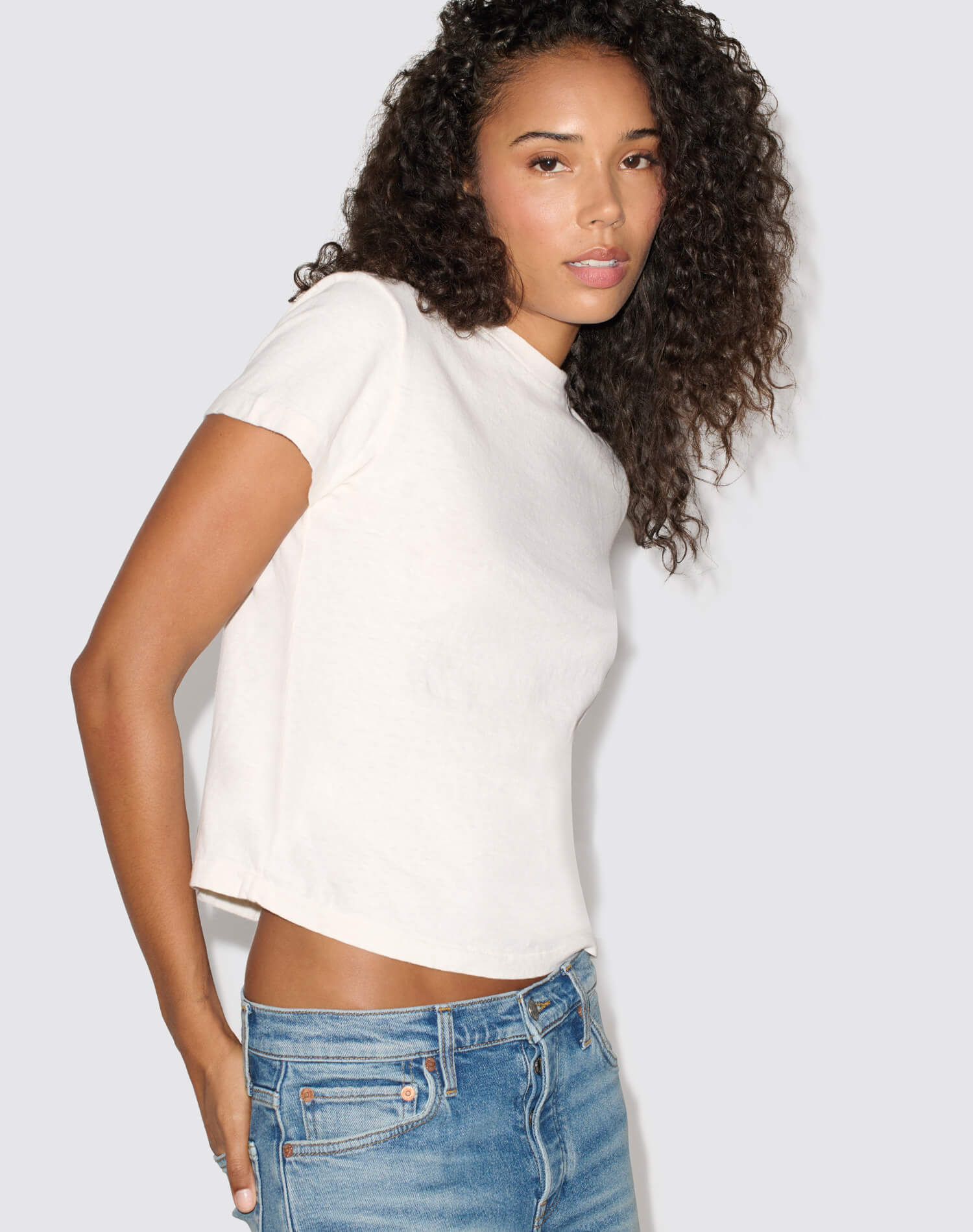 Hanes Classic Tee - Vintage White