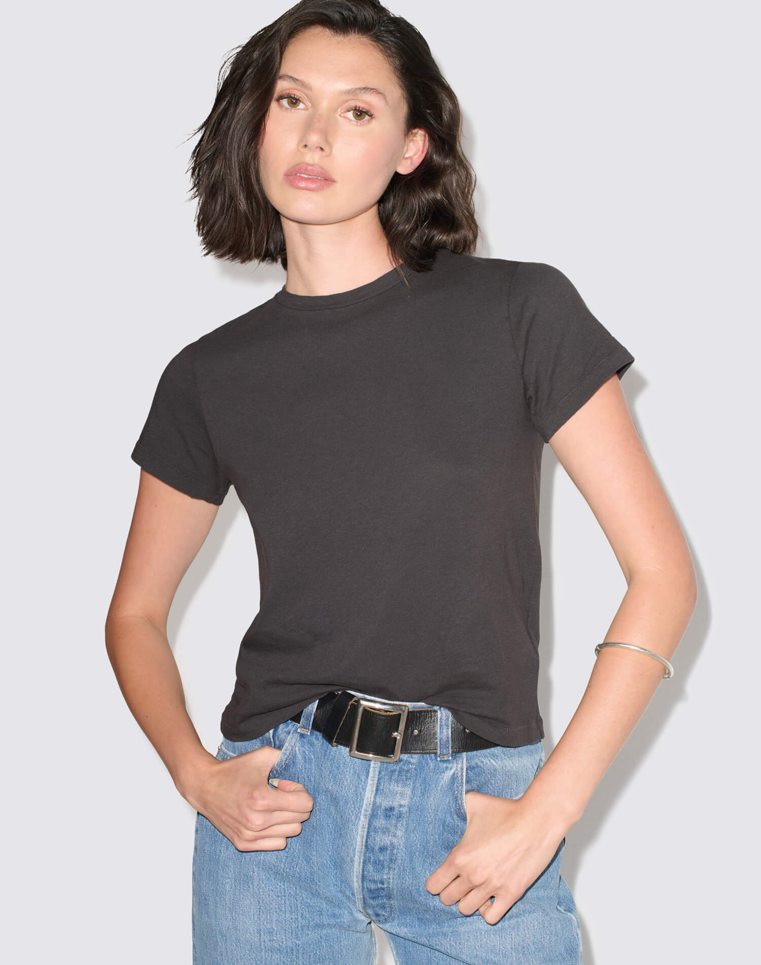Hanes Classic Tee - Washed Black