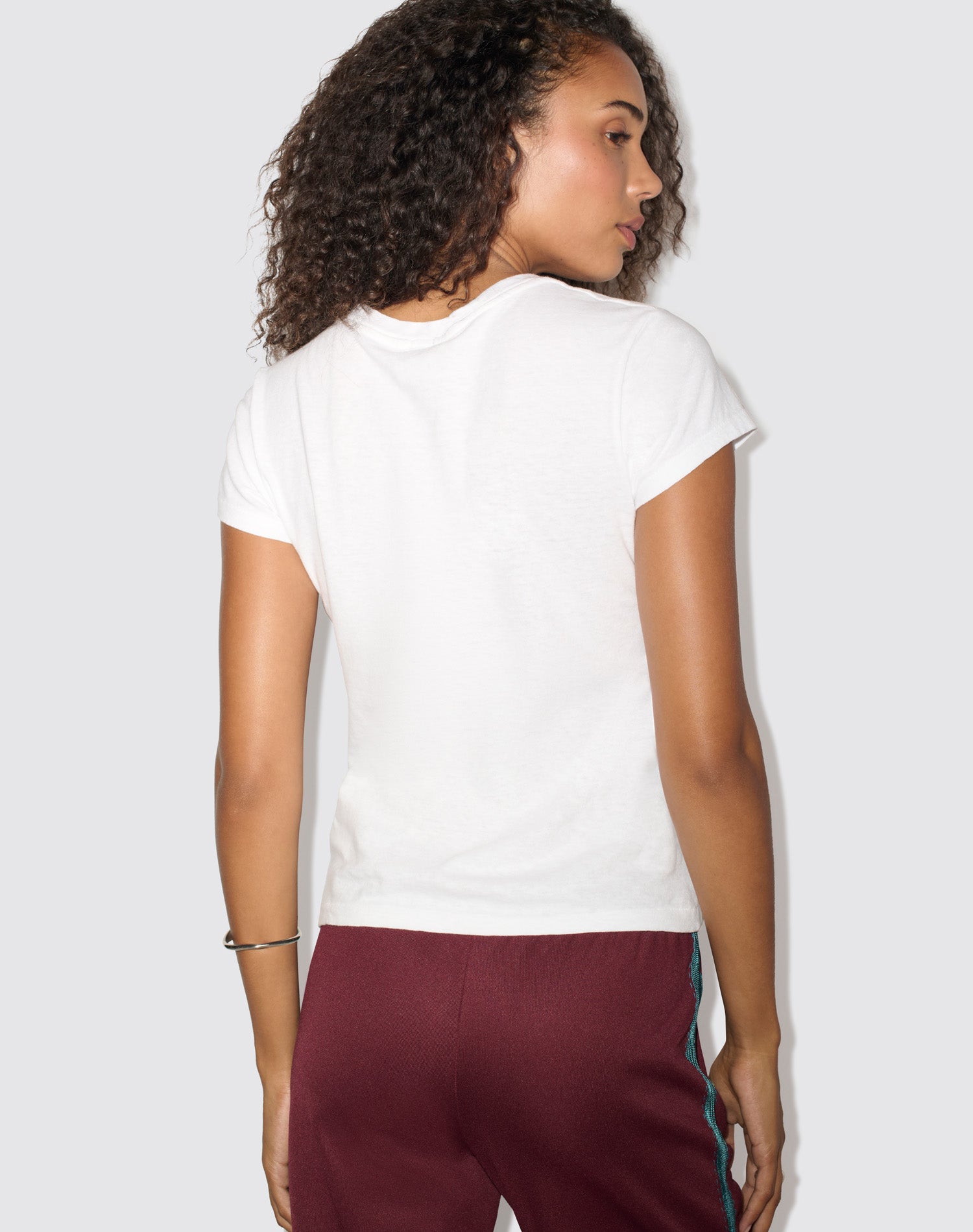Hanes 1960s Slim Tee - Optic White