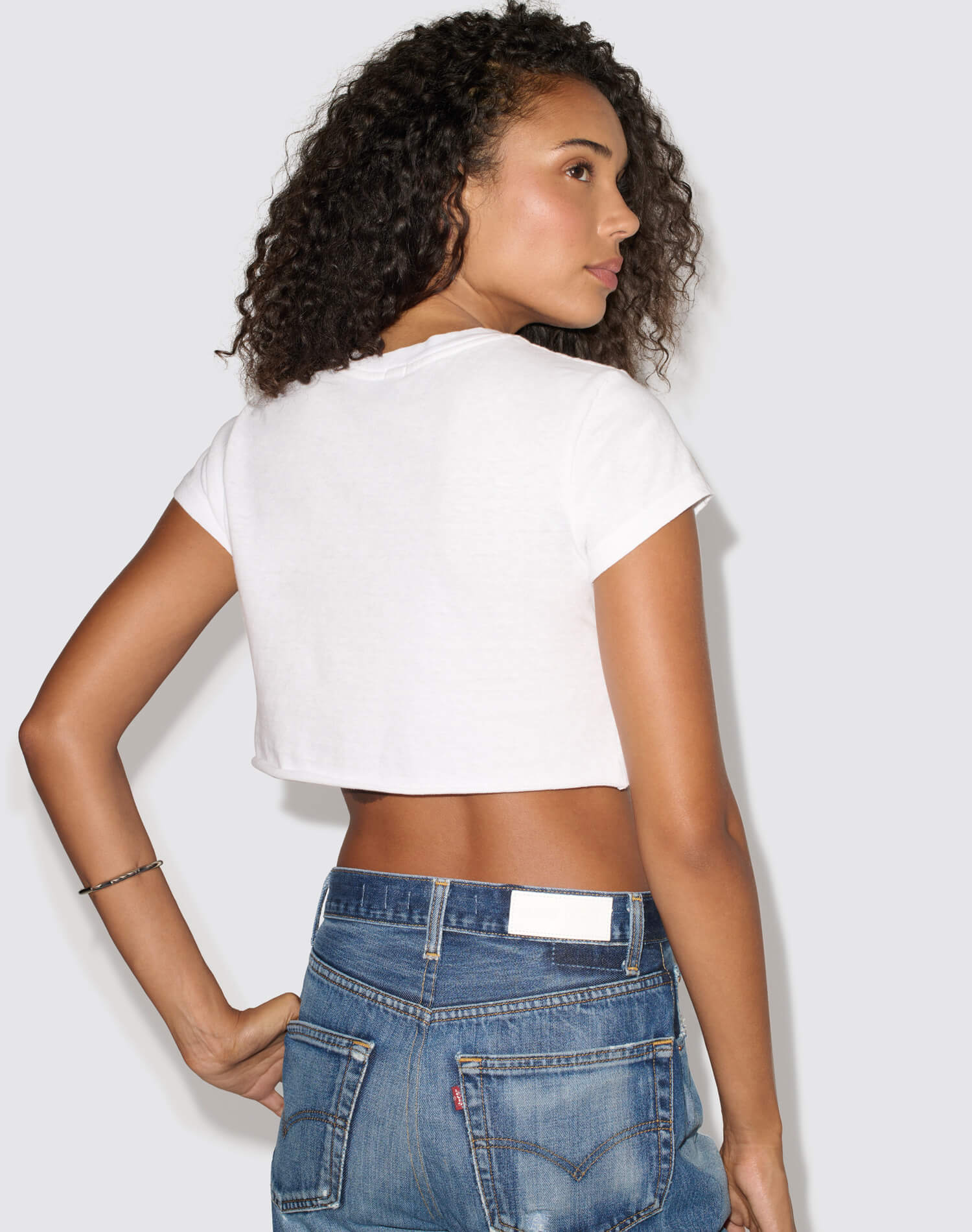 Hanes 1960s Slim Tee - Optic White