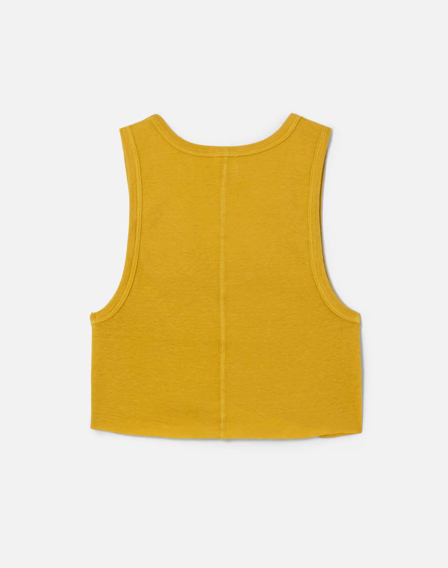 Cropped 60s Tank - Faded Dandelion