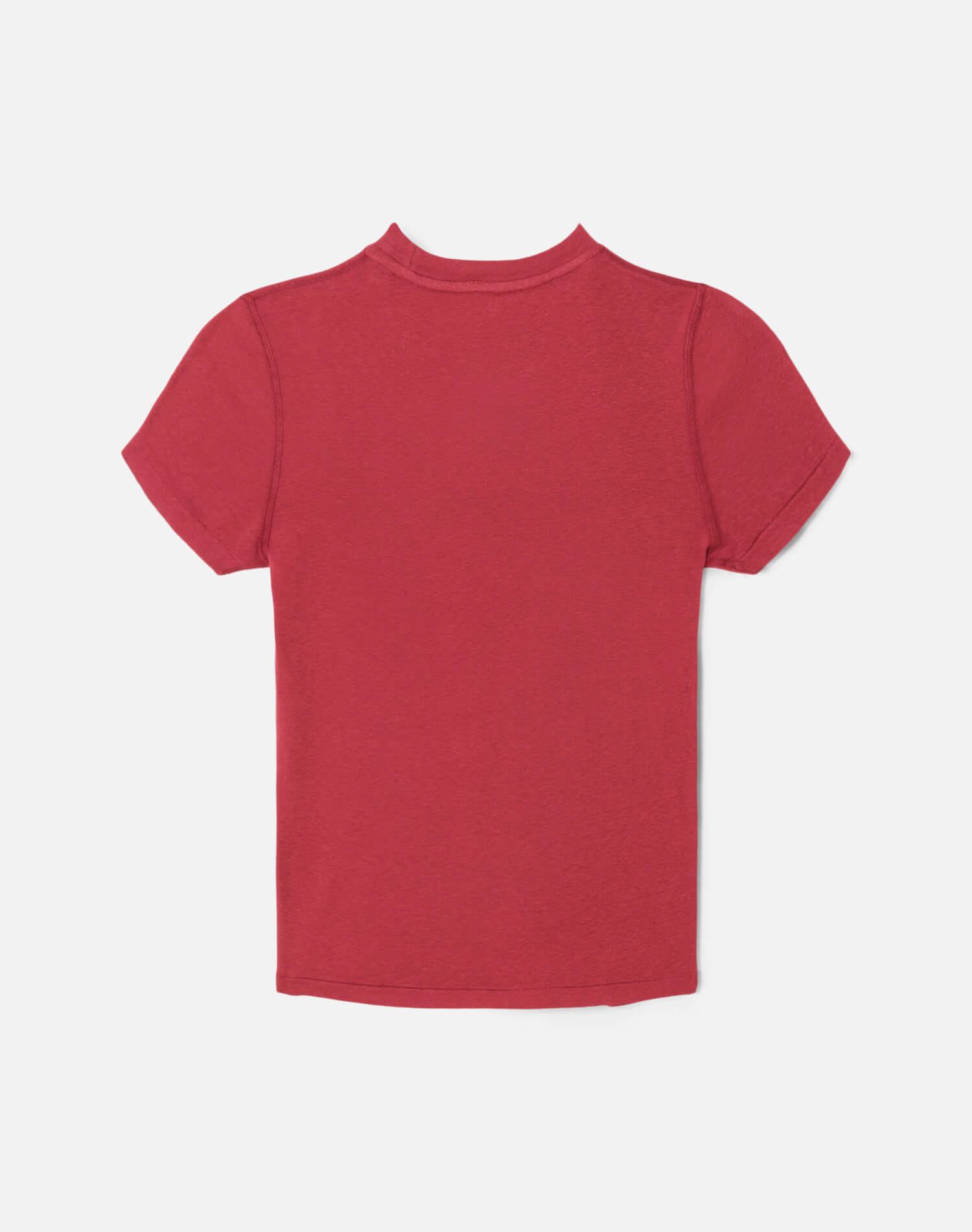 90s Baby "Mickey Mouse Crew" Tee - Rosso