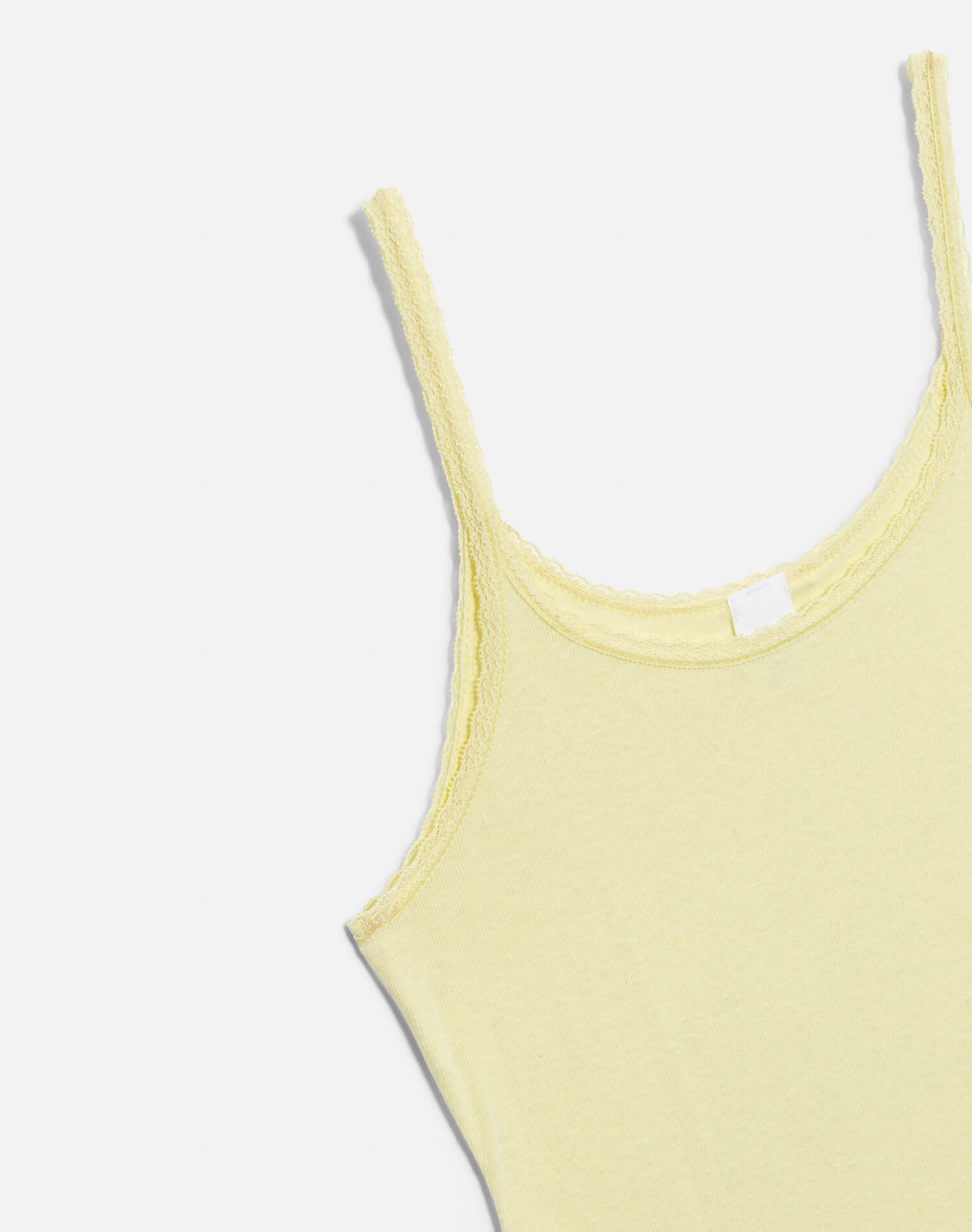 Lace Strap Tank - Limeade