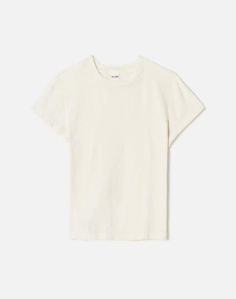 RE/DONE | 90s Baby Tee in Vintage White