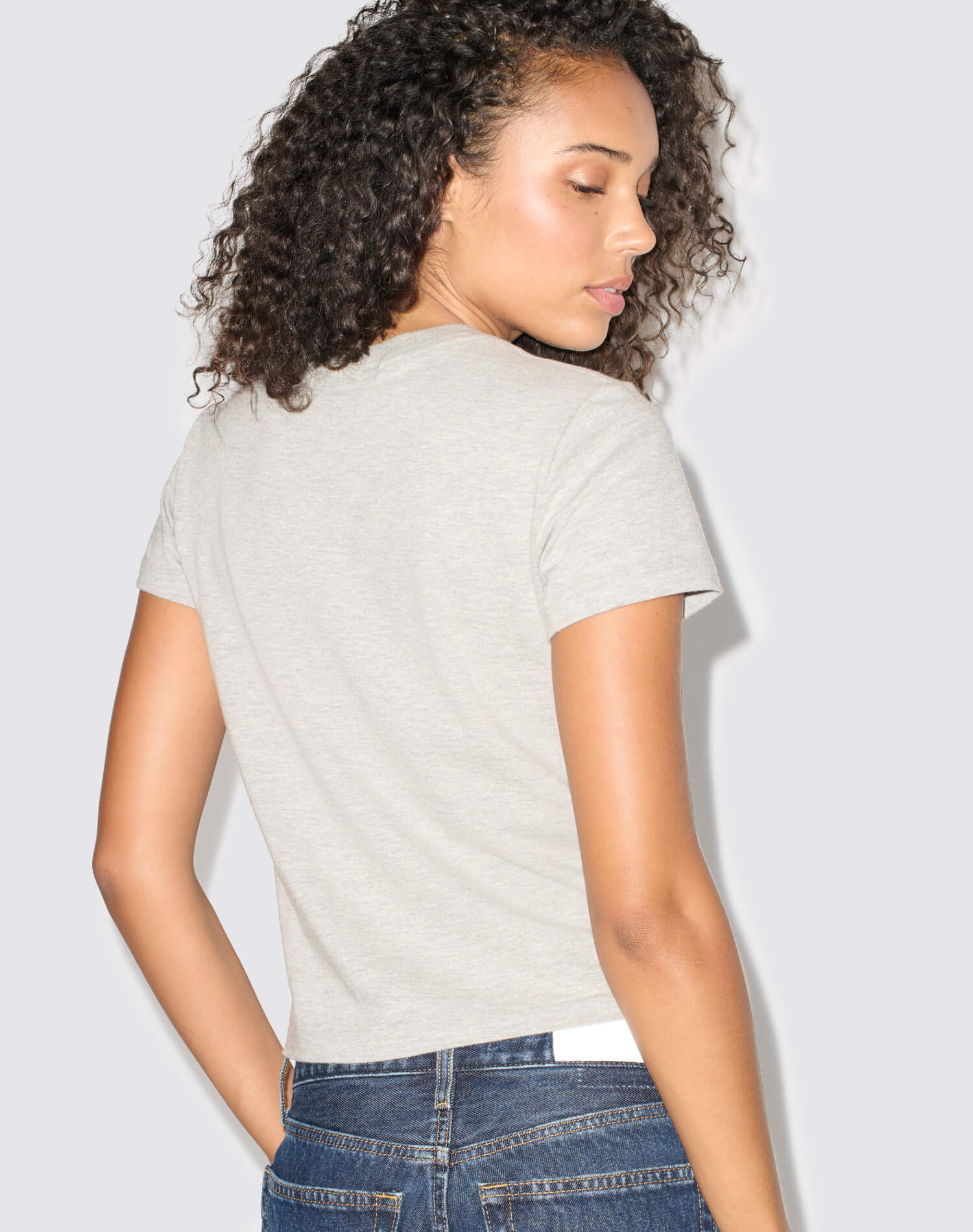 Hanes Classic Tee - Heather Grey