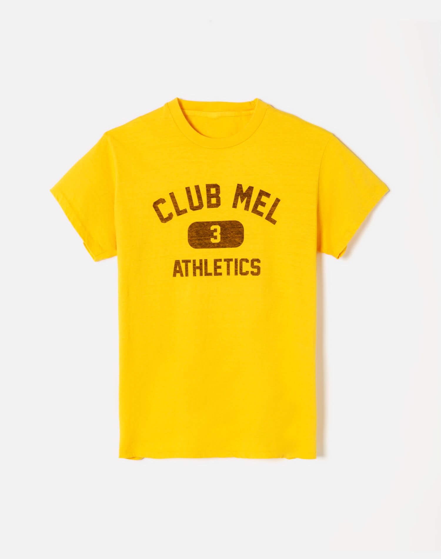 Tubular "Club Mel" Tee - Golden Yellow