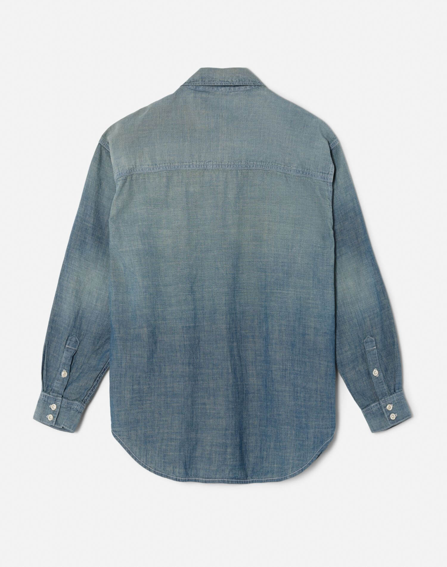 Chambray Oversized Shirt - Paradise Cove