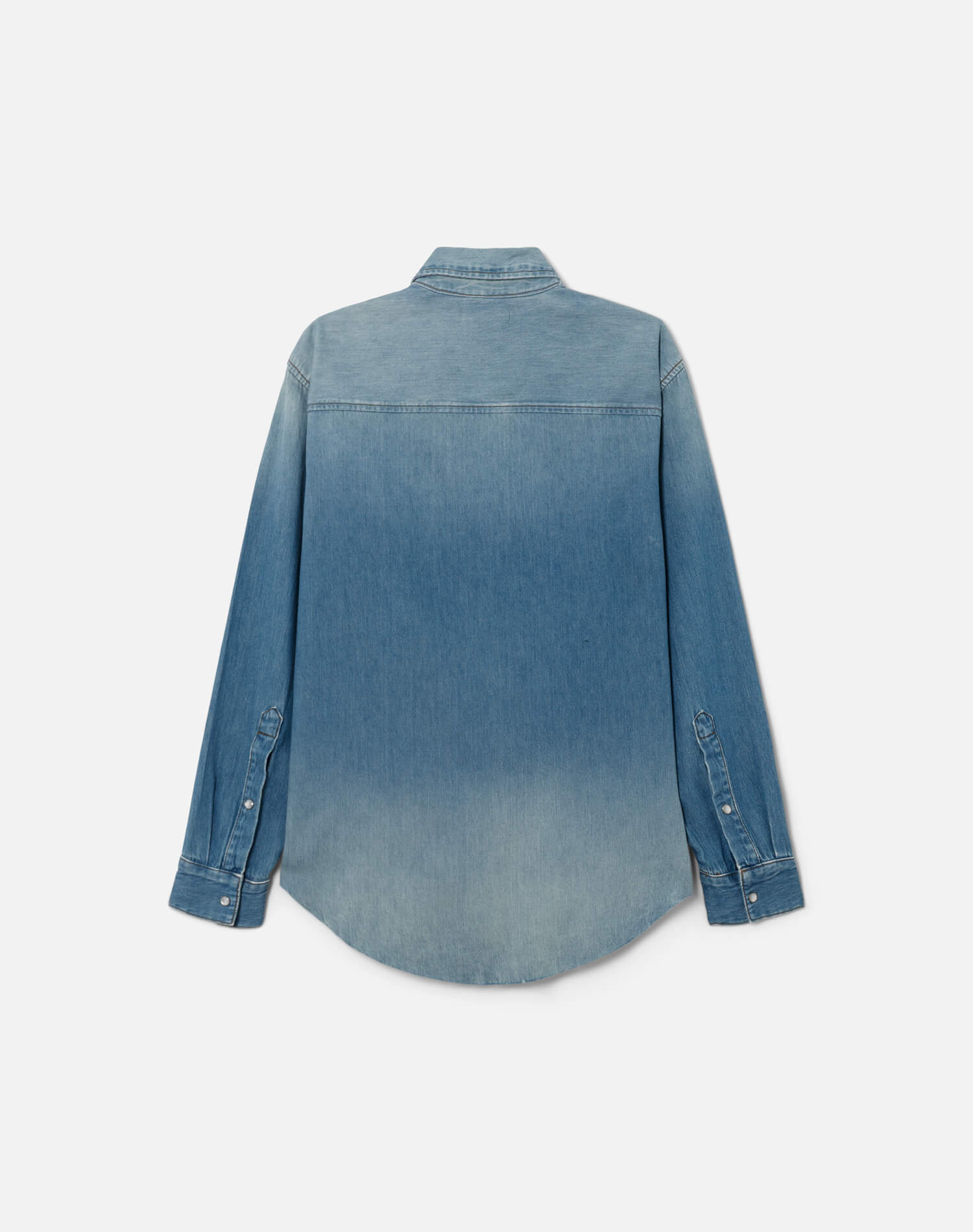 Easy Denim Shirt - Aged Worn Blue