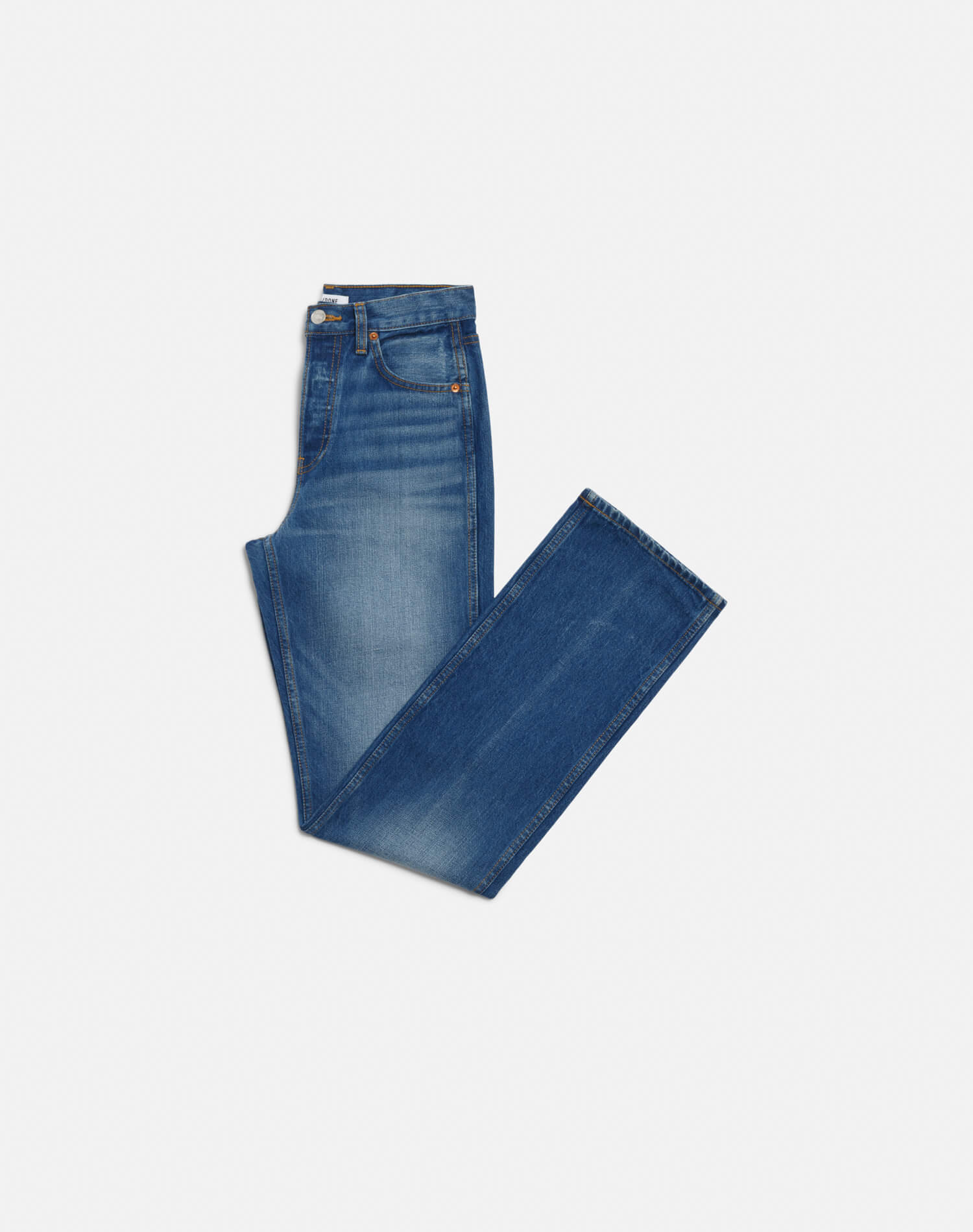 90s High Rise Loose - Viper Blue