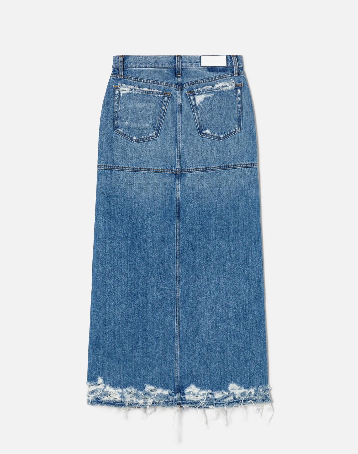 Mid Rise Split Skirt - Minerva Destroy