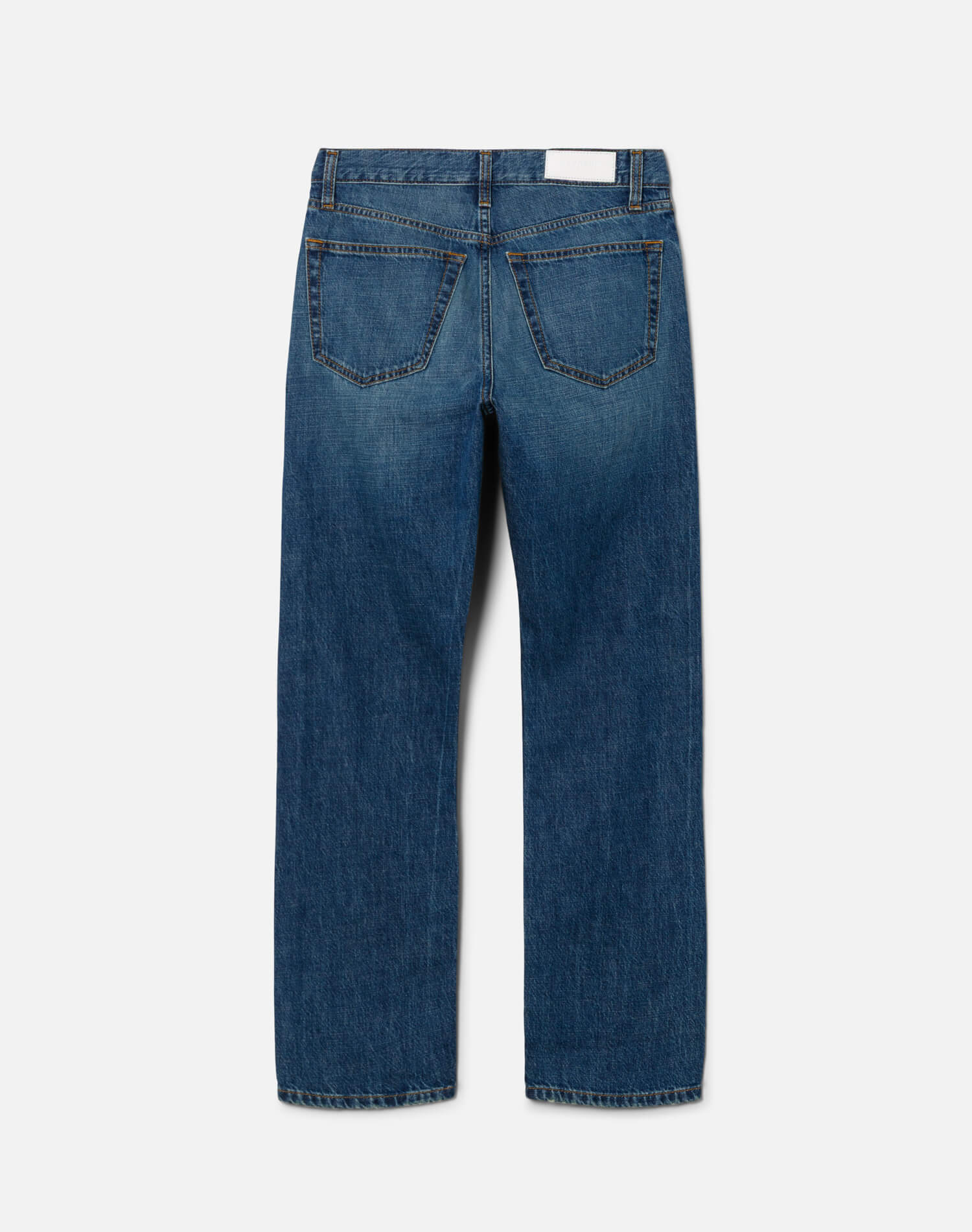 Mid Rise Blondie Crop - Mendocino Indigo