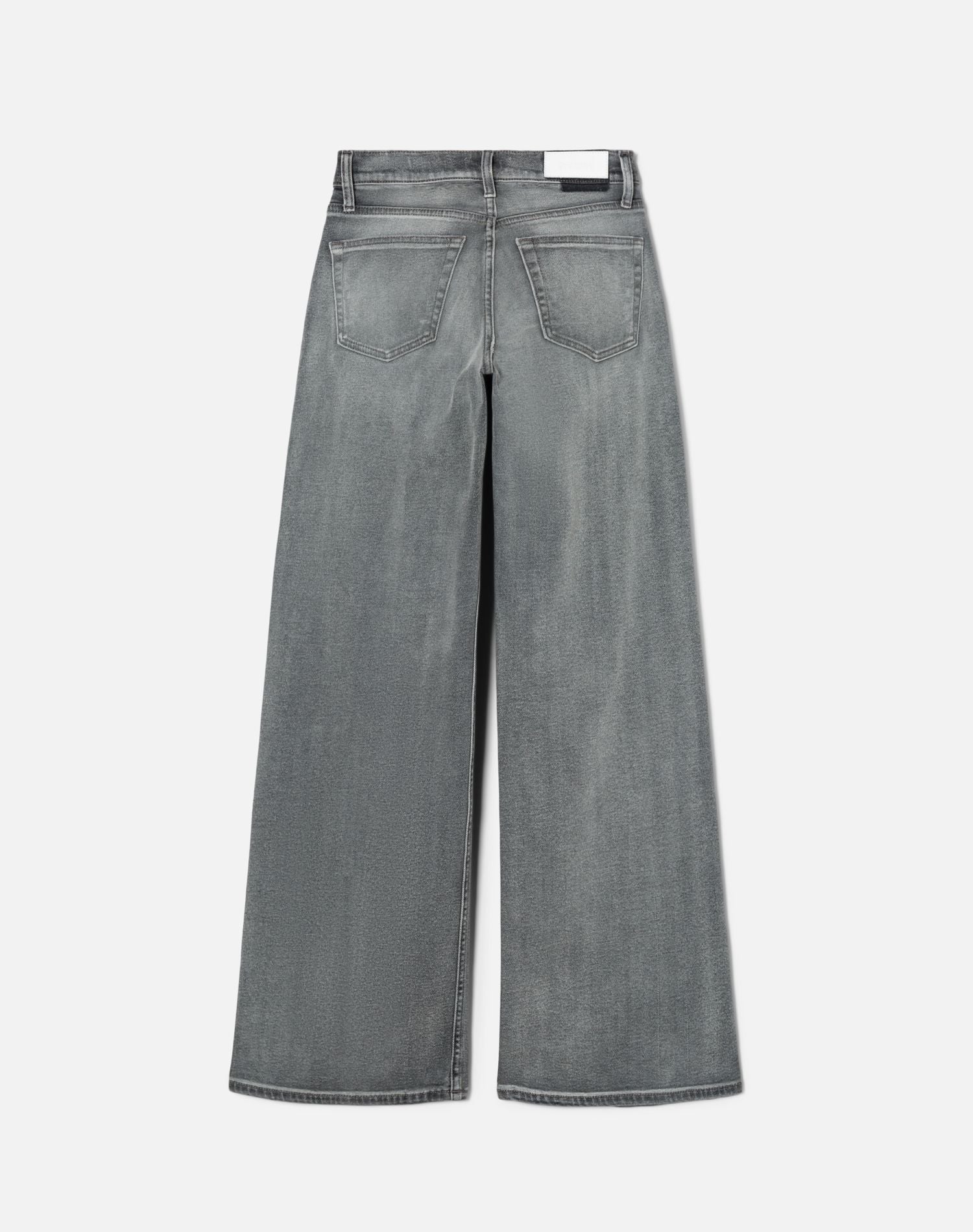 Comfort Stretch Mid Rise Wide Leg - Grigio