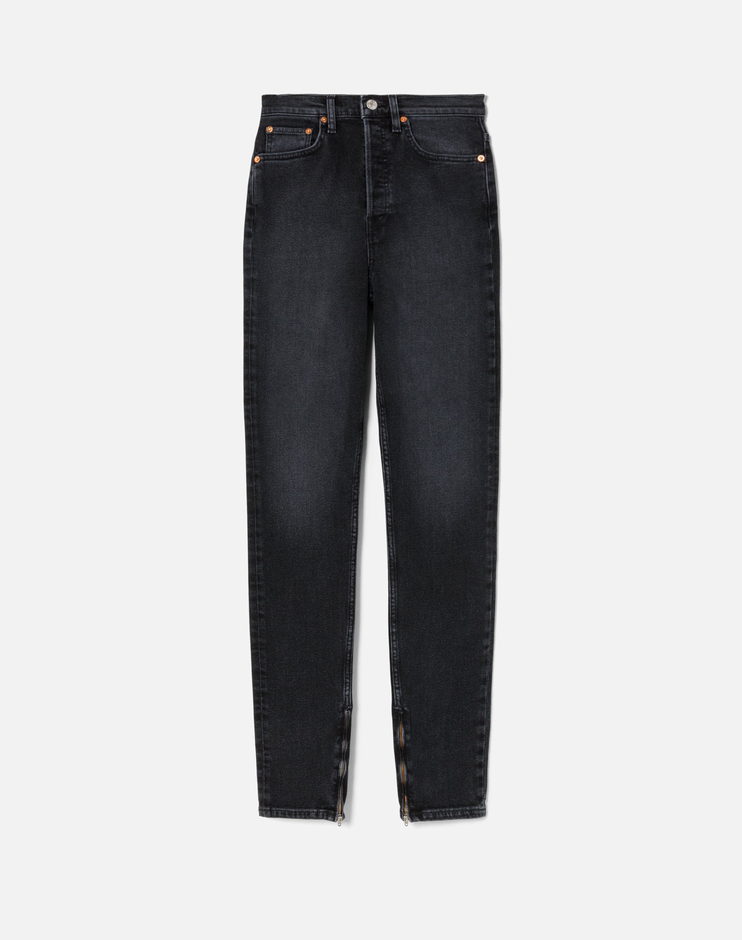 Comfort Stretch Super High Drainpipe - Washed Noir