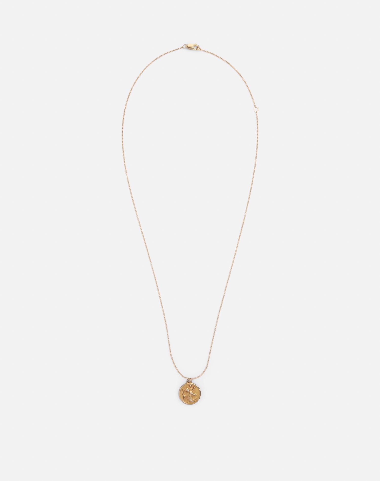 Vintage Gold Filled St Christopher Necklace - #1670