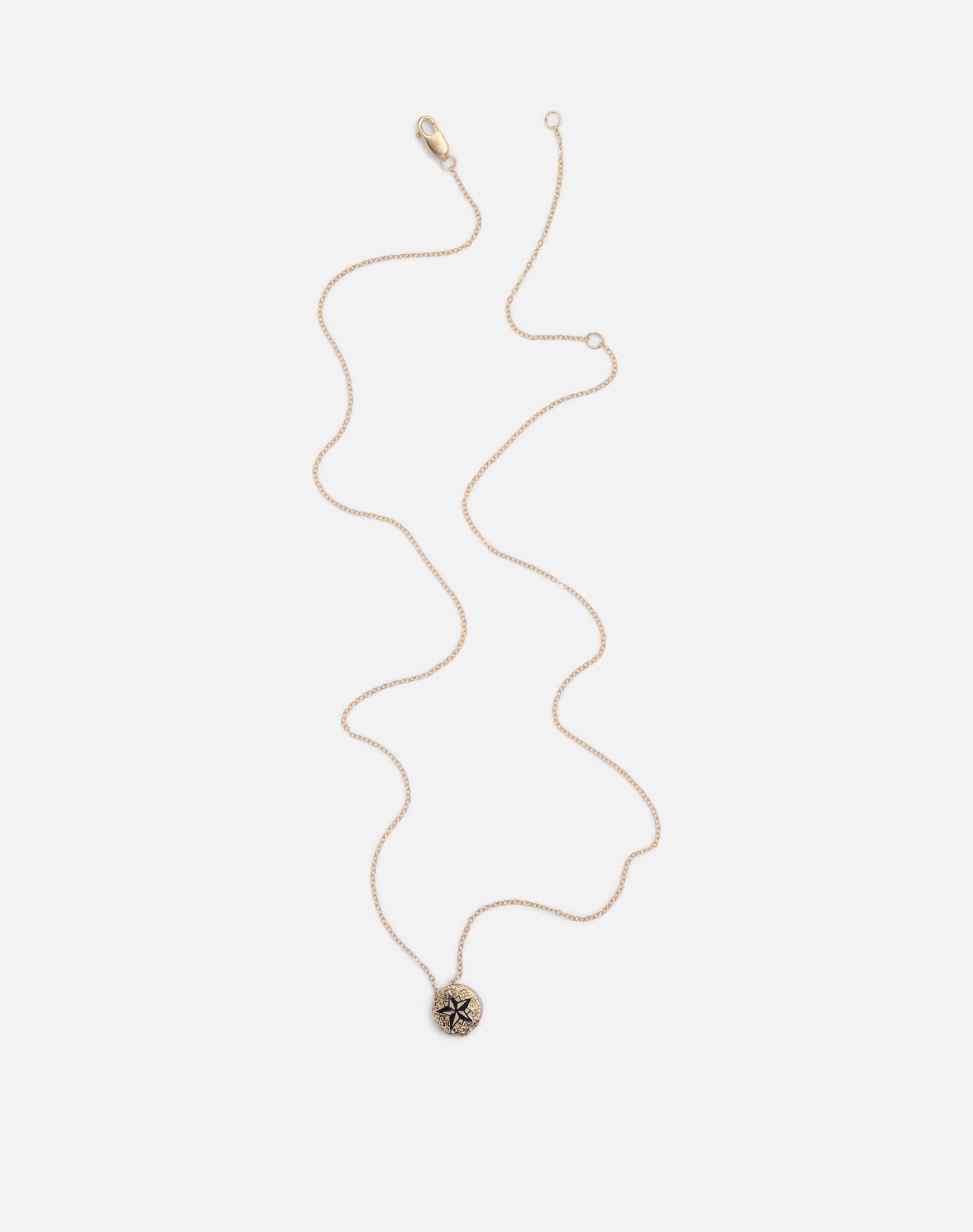 Vintage Victorian Era Gold Slider Necklace - #1671