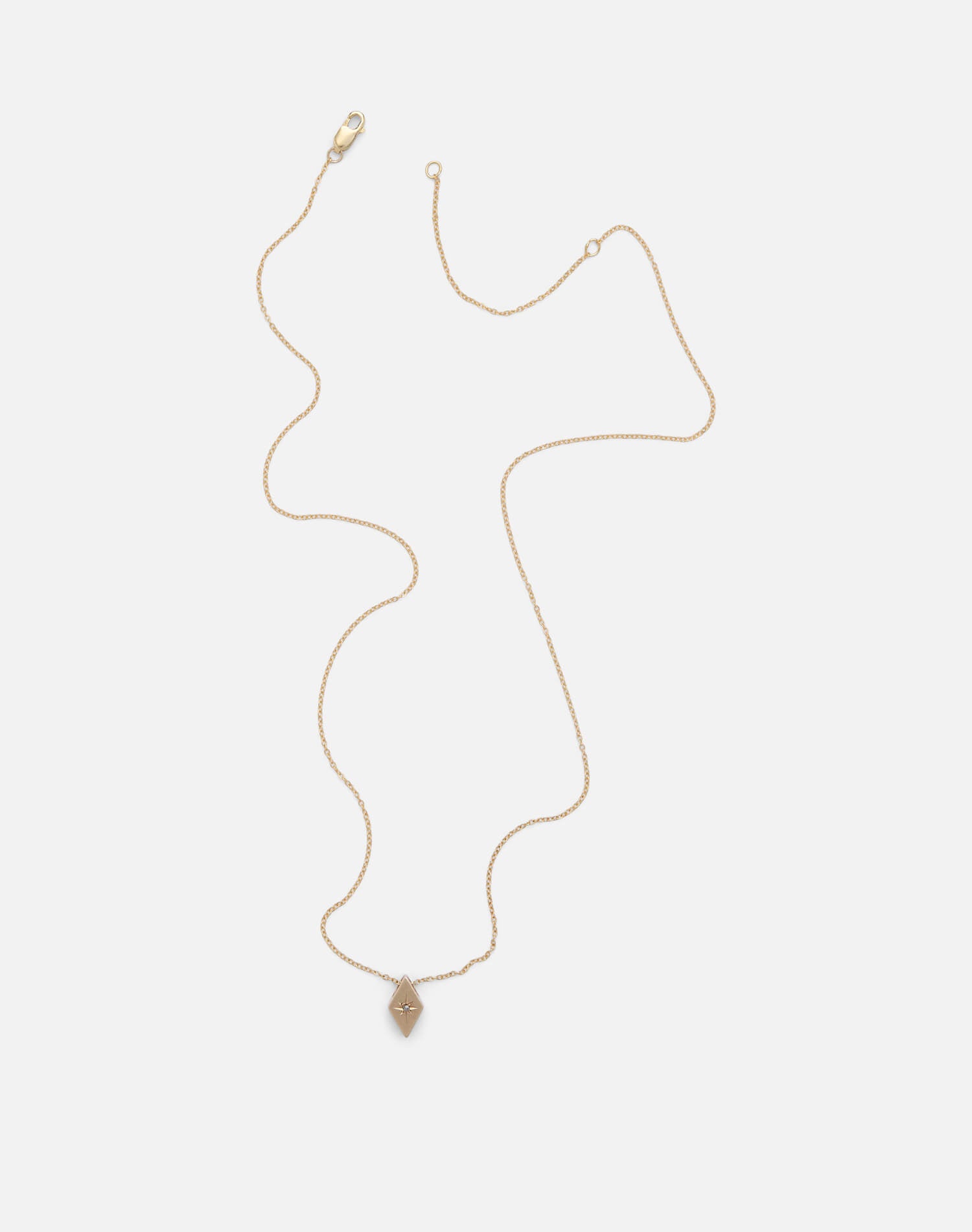 Vintage Victorian Era Gold Slidder Necklace - #1675