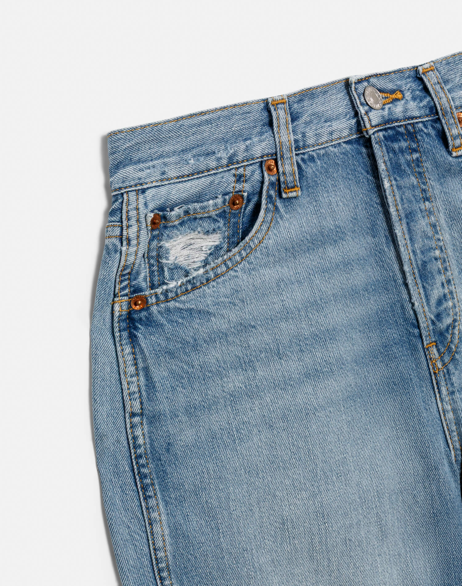 RE/DONE SURPLUS | 90s High Rise Loose in Breaker Blue