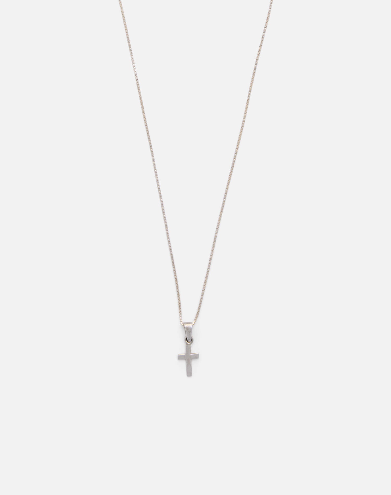 Vintage 90s Mini Cross Necklace -#1736